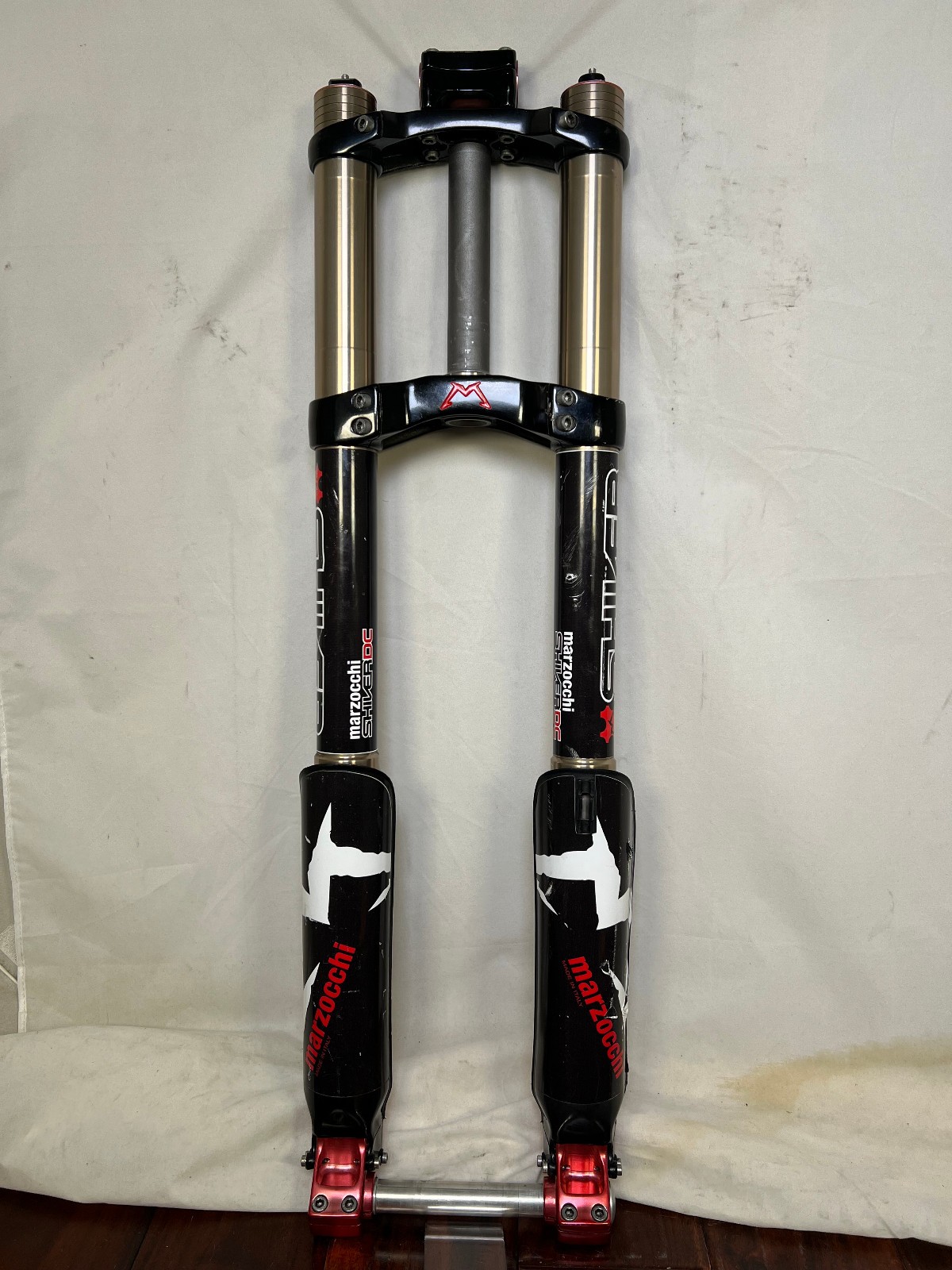 Vintage Marzocchi Shiver DC 26″ Downhill DH ⚡RARE⚡ Suspension Fork Retro MTB