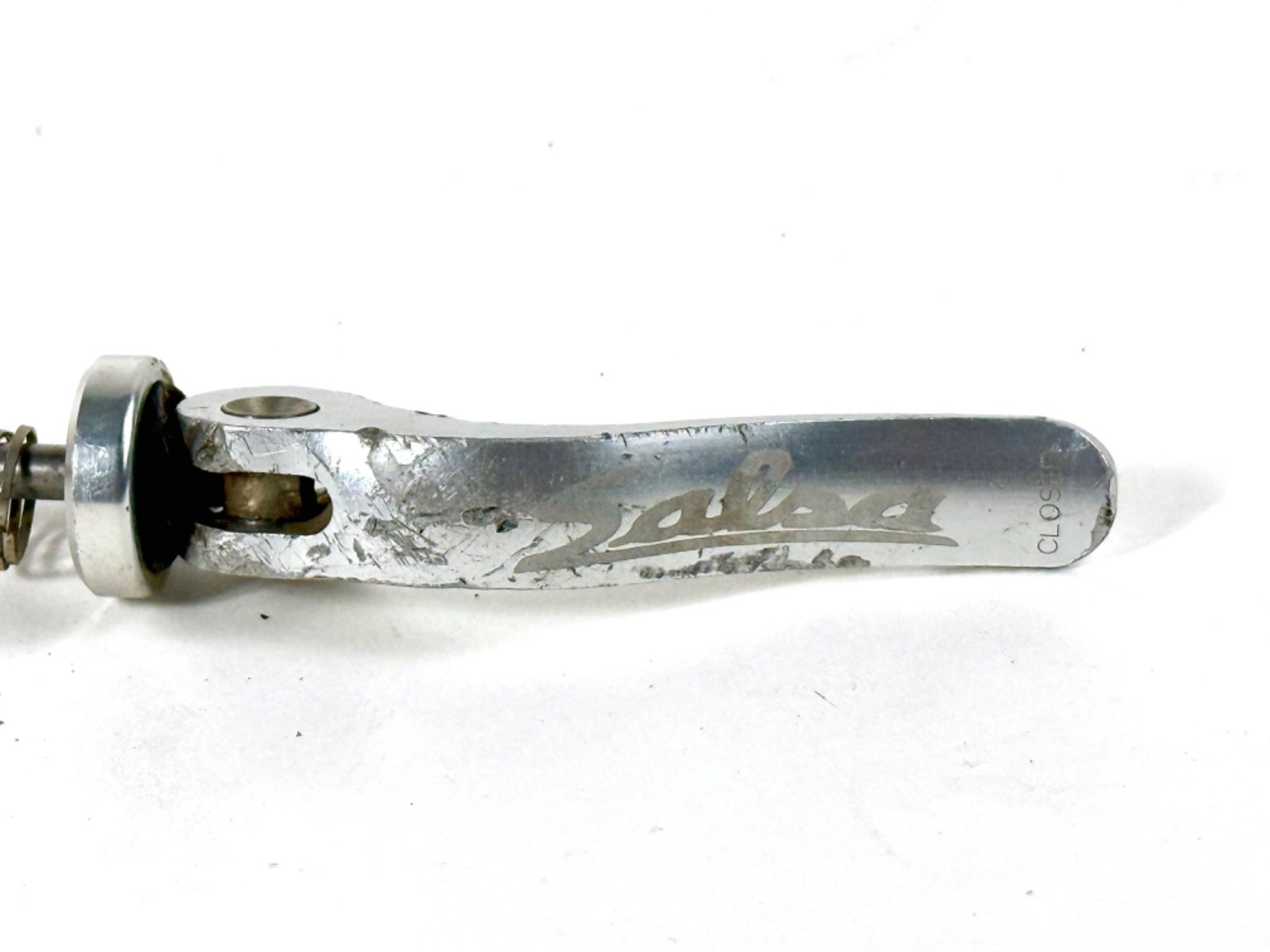 Vintage Salsa Flip-Off Quick Release Rear Skewer Silver 135mm MTB spacing XC QR