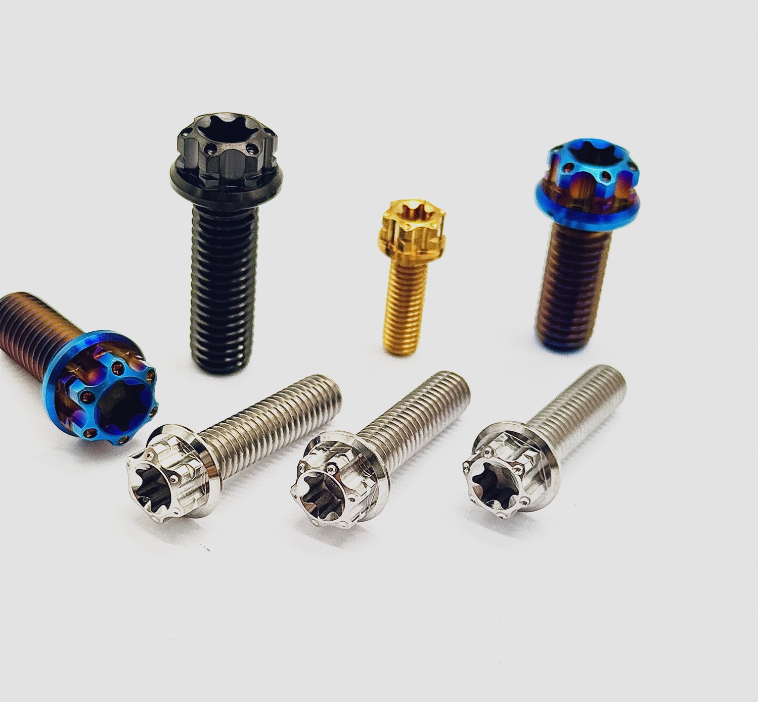 Titanium Bolt Flange Torx Screw Grade 5 For Motorcycle M4 M5 M6 M8