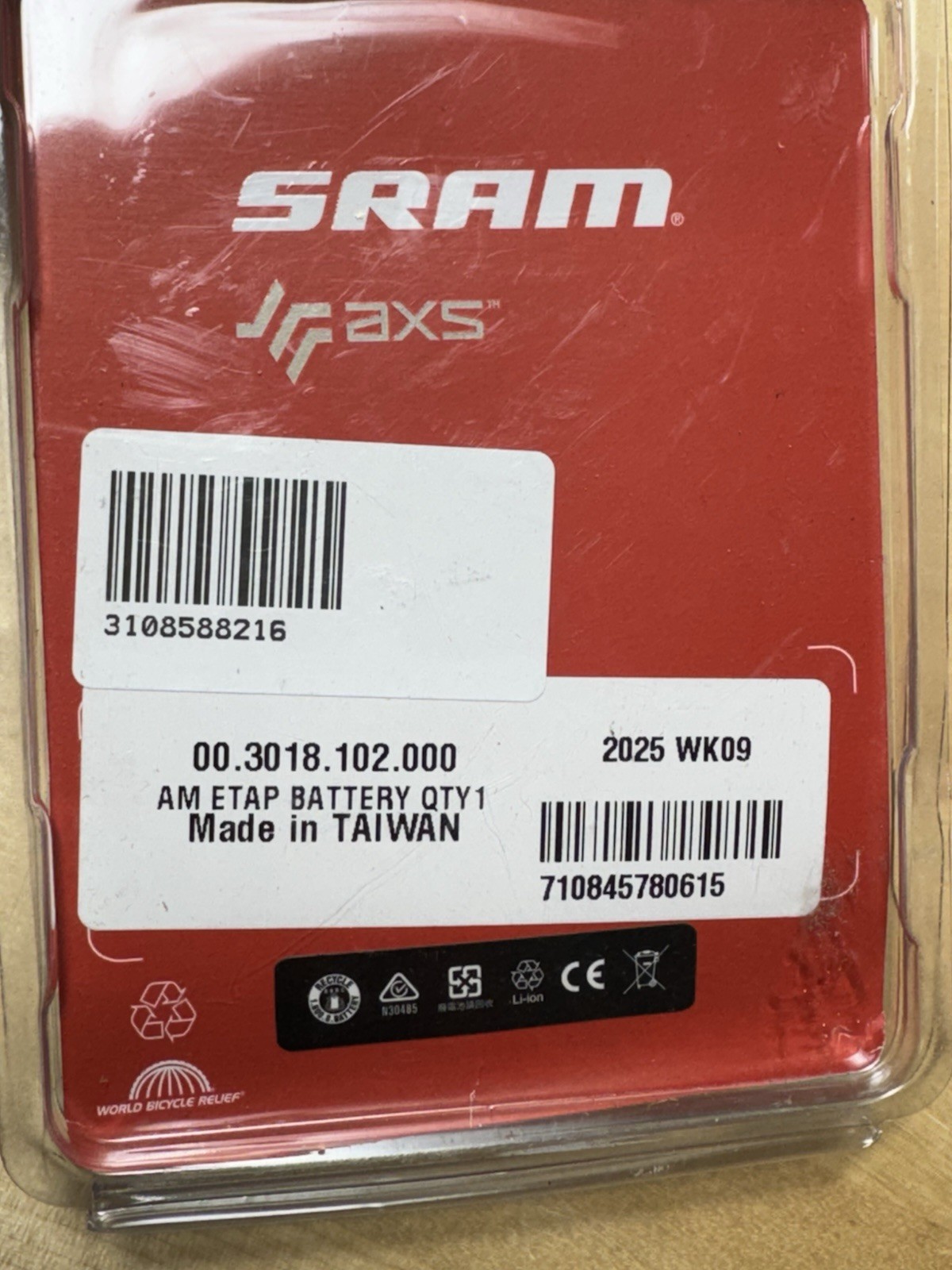 SRAM eTap and eTap AXS Battery (00.3018.102.000) NEW
