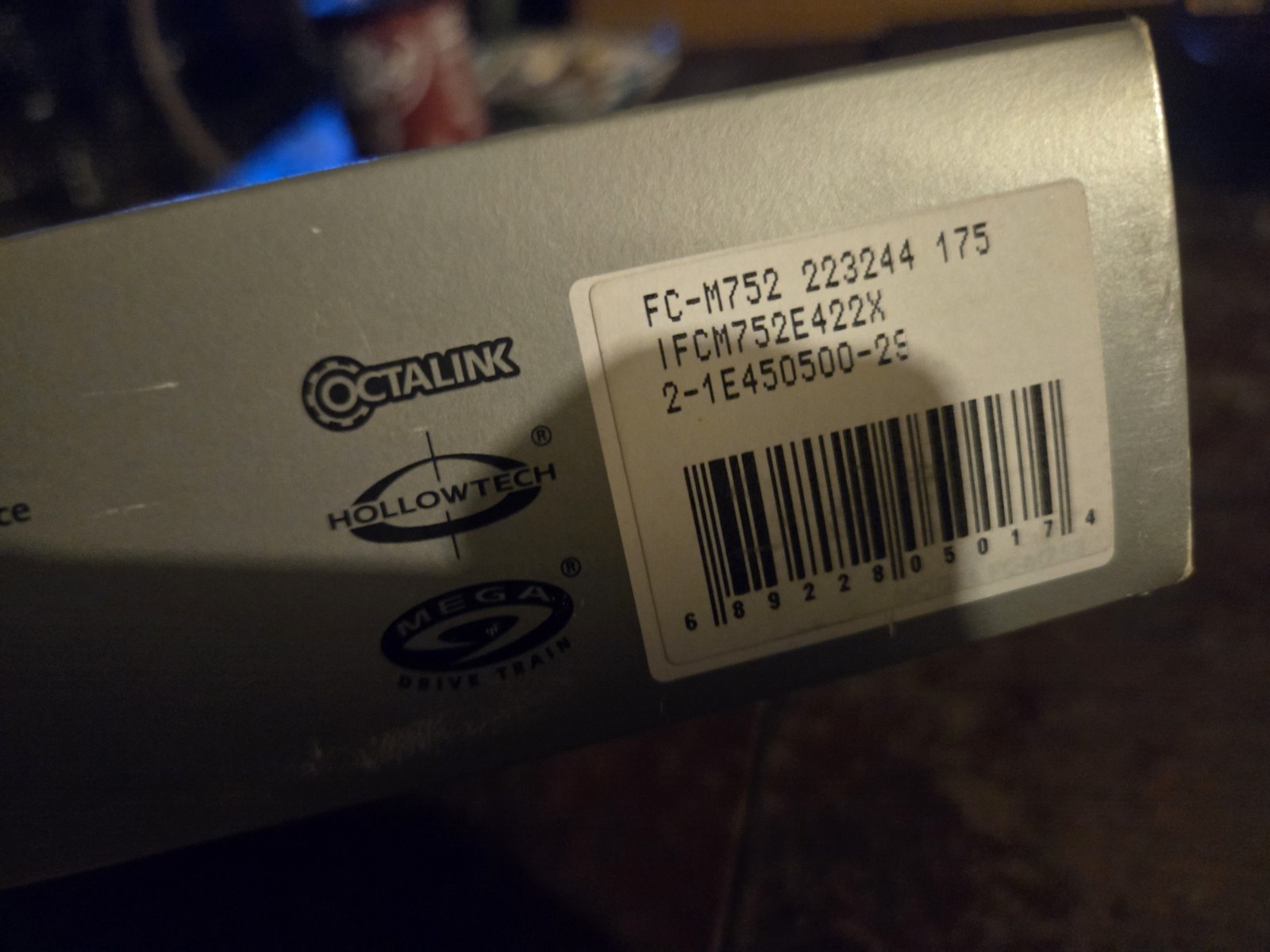Shimano Deore Xt Crankset And Rear Derailleur Nos M750/m752