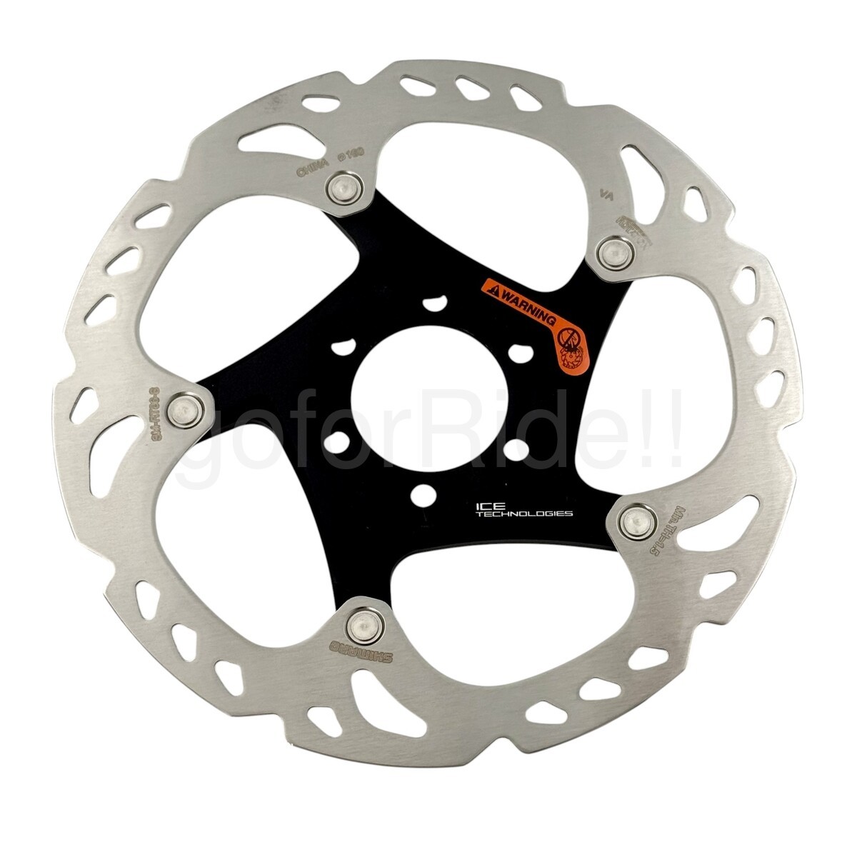 Shimano Deore XT SM-RT86 Disc Brake Rotor RT86S 160mm 6-Bolt IceTech for MTB