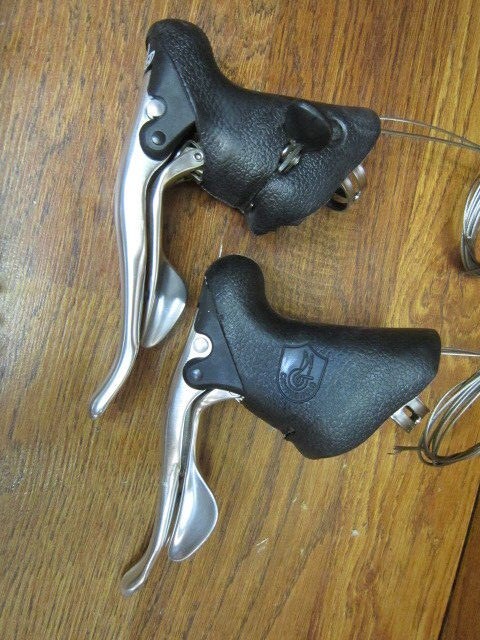 VINTAGE CAMPAGNOLO VELOCE 3 x 10 SPD TRIPLE GROUP BUILD KIT GRUPPO – EXC COND