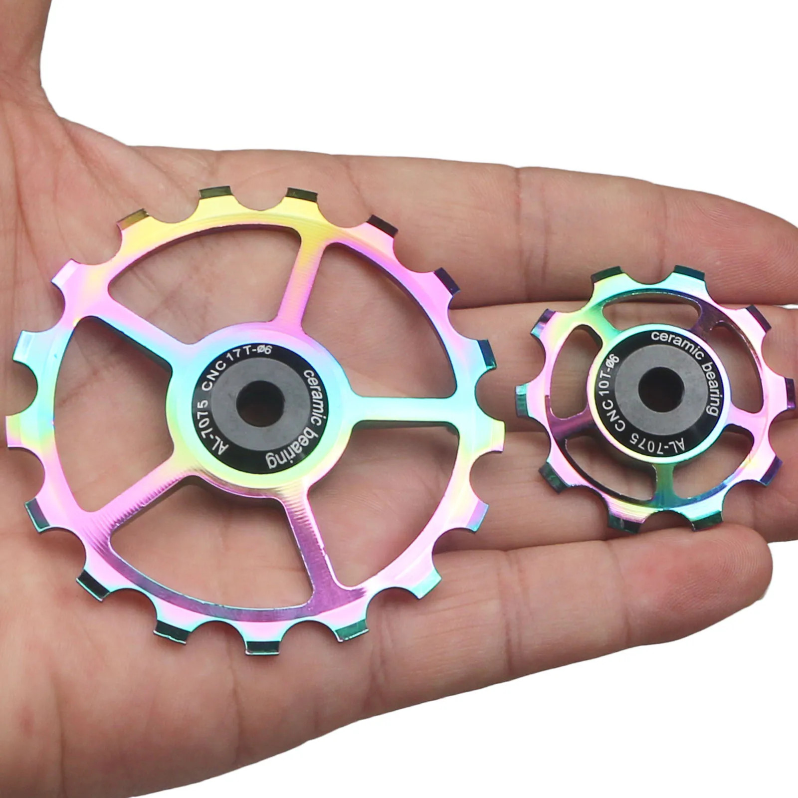 10T 11T 12T 13T 14T 15T 16T 17T Roller Rear Derailleur Pulley Ceramic Bearing