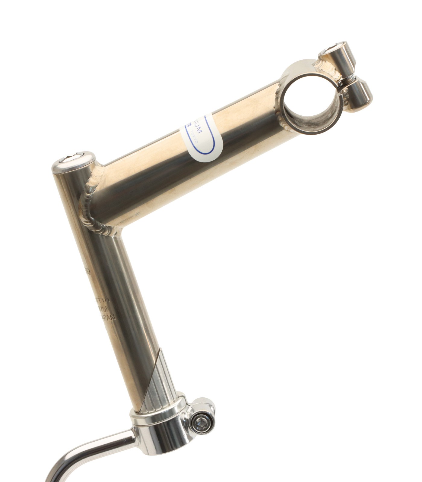 Nitto MT-100 1″ Titanium Quill Stem 120mm 25.4mm Clamp Silver 110° Rare NEW NOS