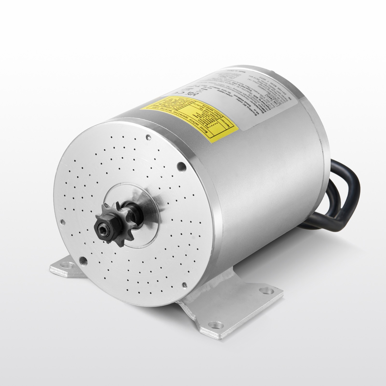 Uimoso 48V 1800W Brushless DC Motor Kit with Enhanced Controller, 4500rpm