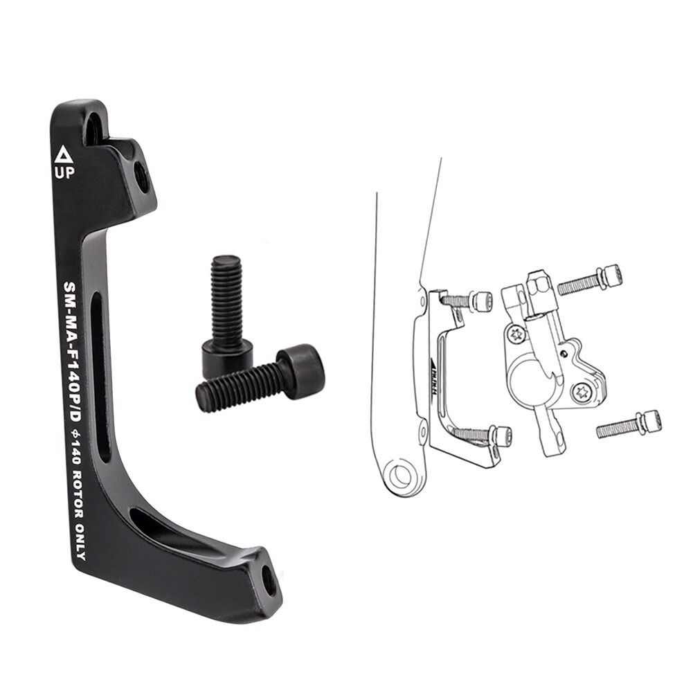 To Adapter Converter Flat Mount Brake Post Mount Aluminum Alloy For Road Bike
