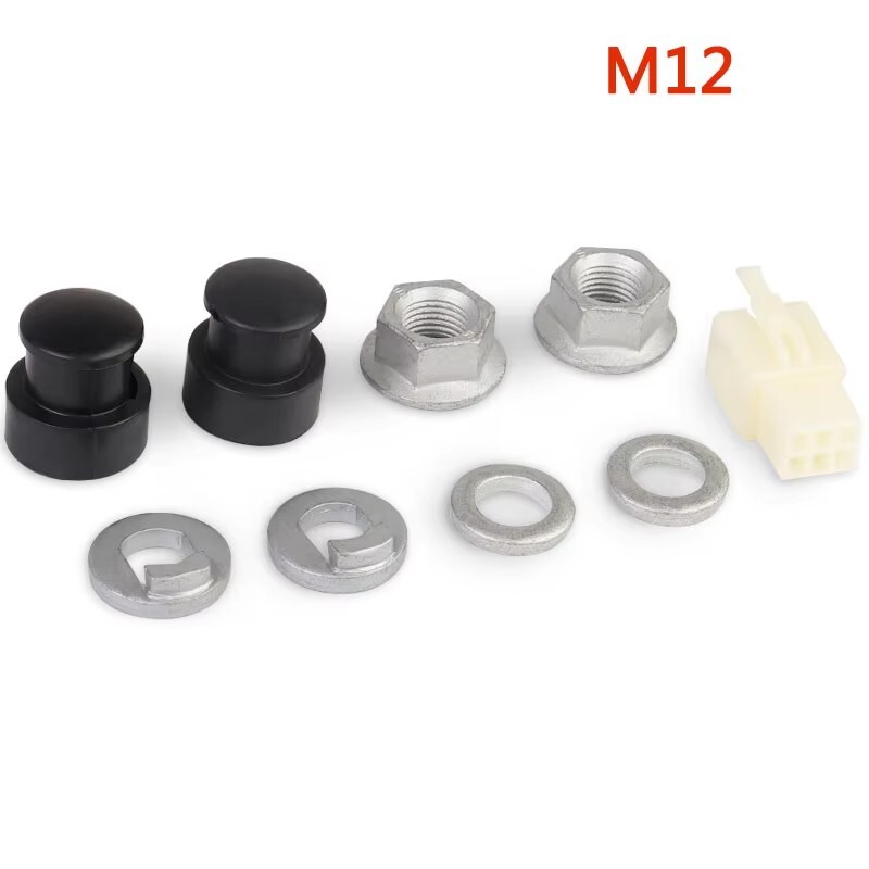 500W-5000W E-Bike Motor Screw M12 M14 Electric Bicycle Hub Motor Nuts Bushes Kit