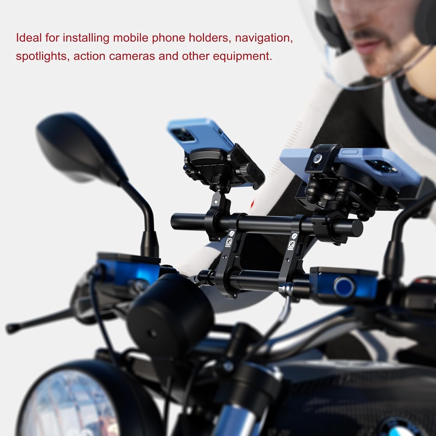 Handlebar Extender Extensions with 11.81” Long Cross Bar | Aluminum Alloy Ma…