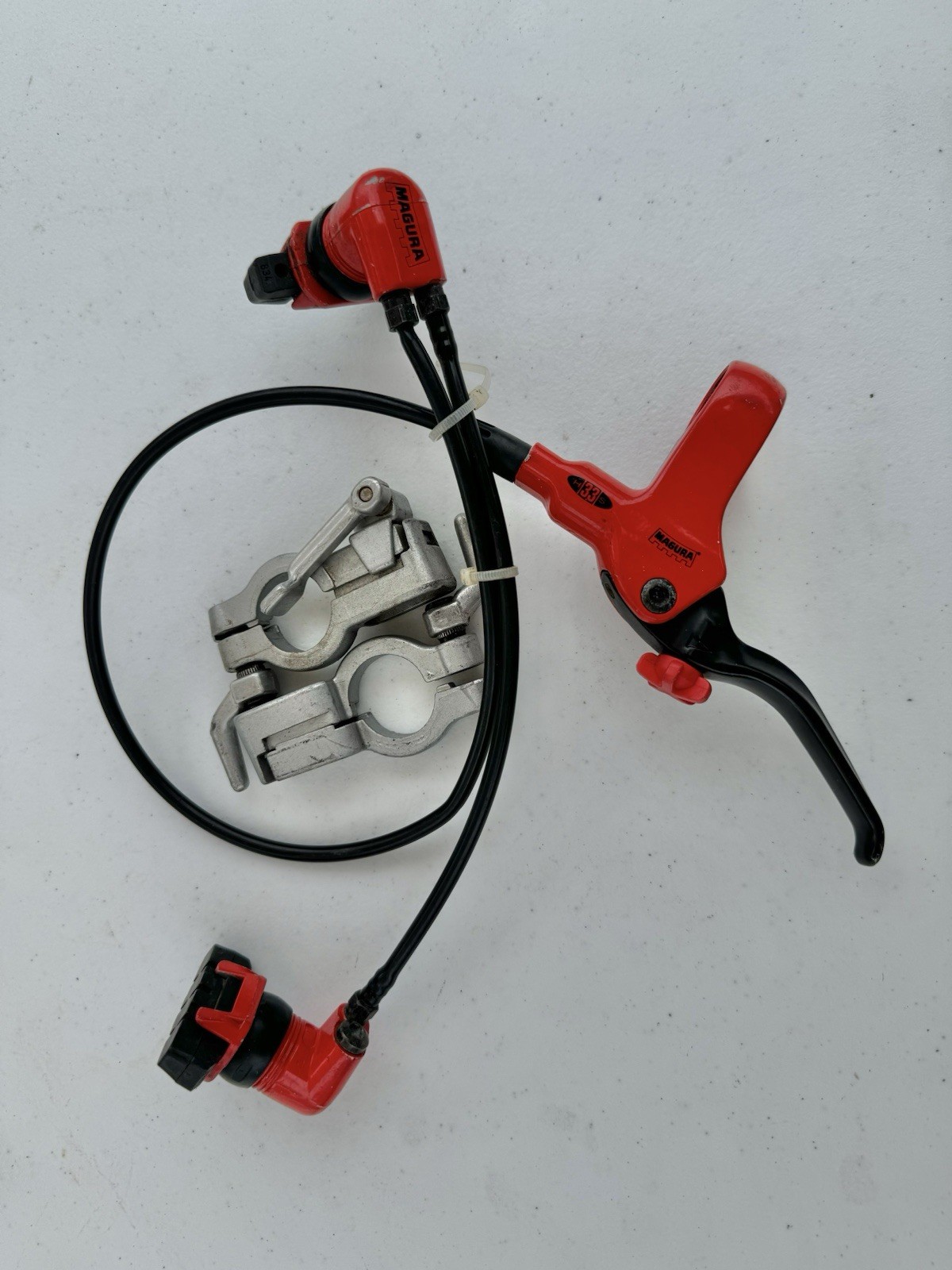 Magura HS33 Hydraulic Front Rim Brake Working Read Description Missing Hardware