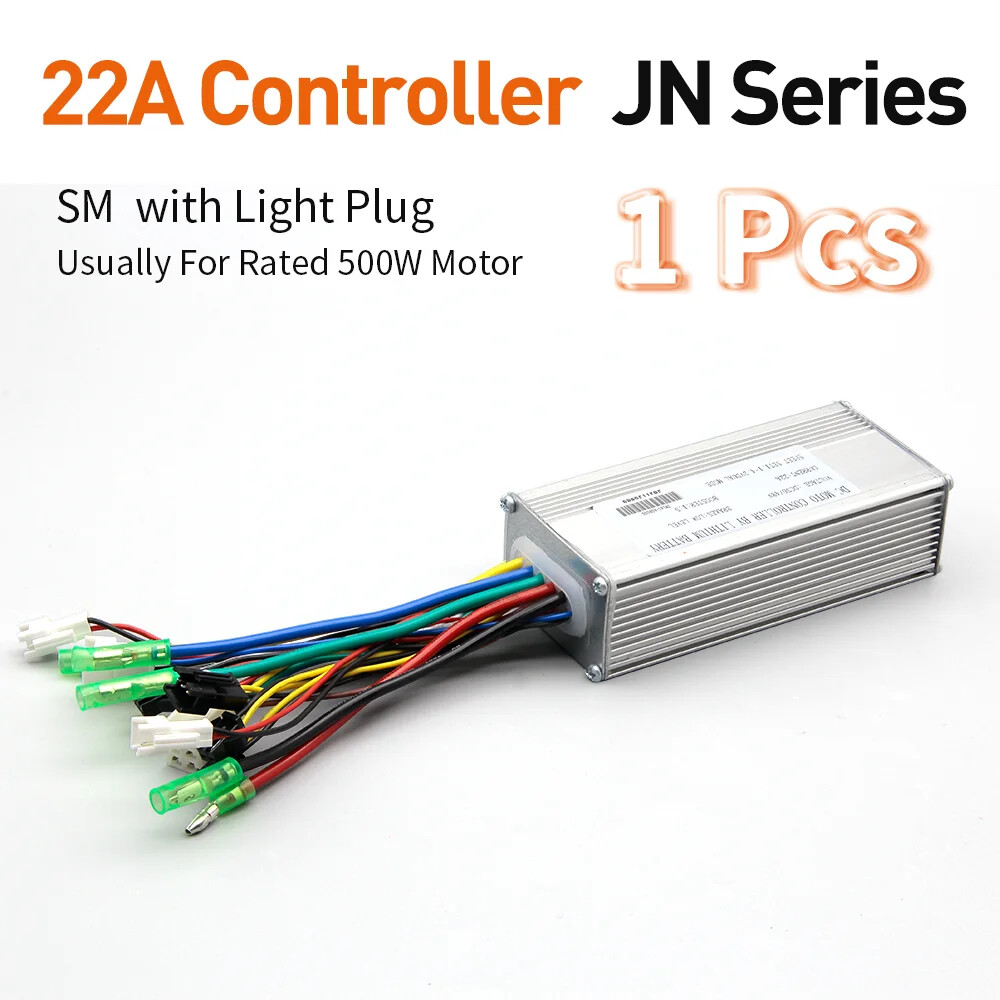 E-bike Controller 36/48V 250-1000W SM Connector Brushless Bicycle Controller