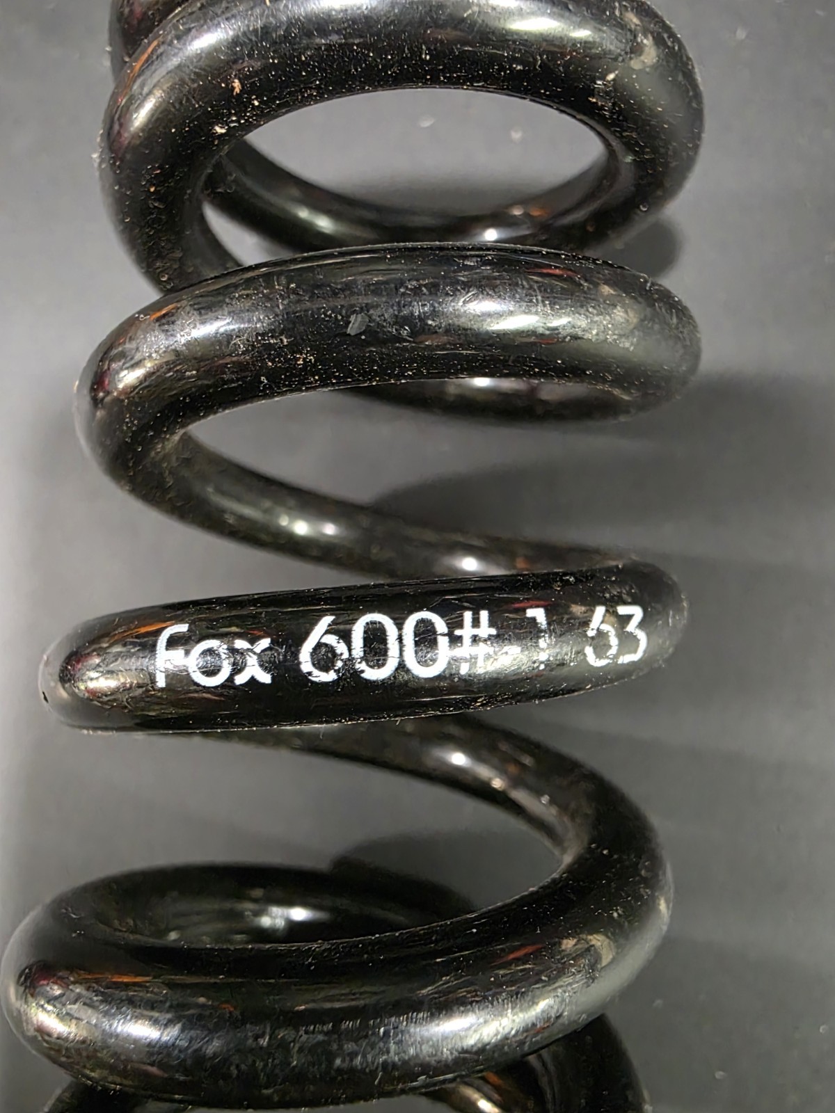 Fox Coil Spring 600# × 1.63″