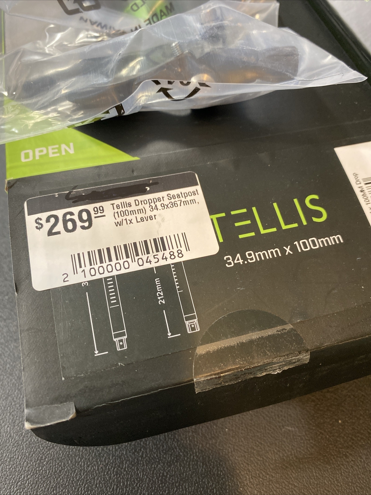 Sdg Tell us Dropped Mtb Seatpost 34.9×367 Mm (9075-181)