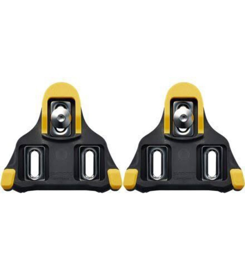 Shimano SM-SH11 (Yellow) SPD-SL Cleats (6 Degree Float) Mid Center Pivot New