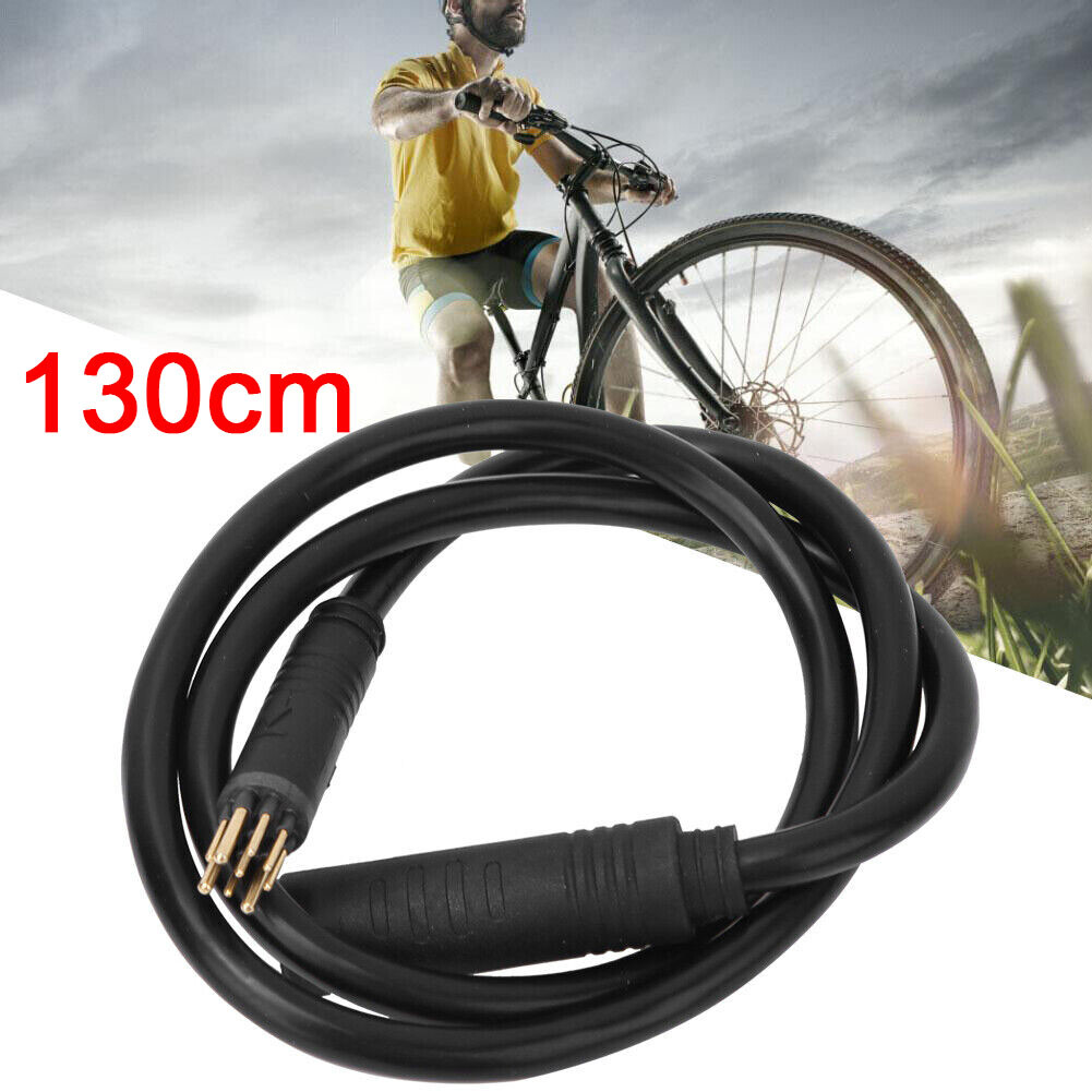 9 Pin Wheel Motor Extension Cable Female to Male Wire Kit for E-Bike 130cm USA