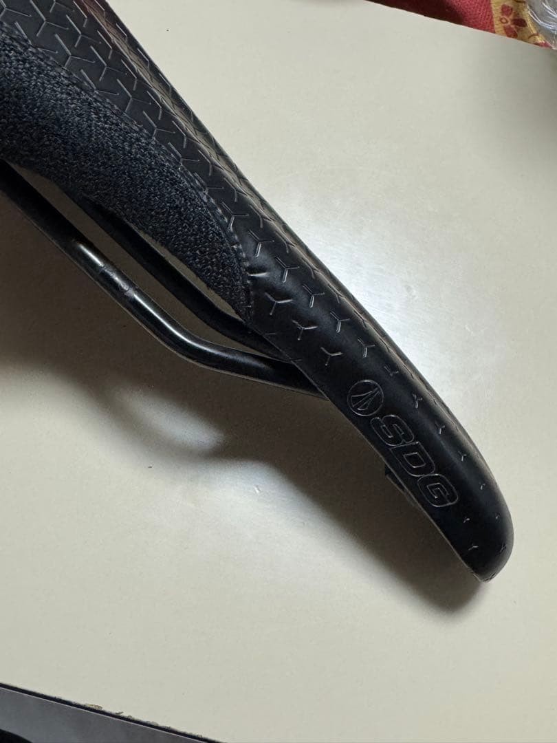 SDG x YT Industries MTB Saddle LUX-ALLOY Rails Buzz Cutout 10.8 x 5.3 in