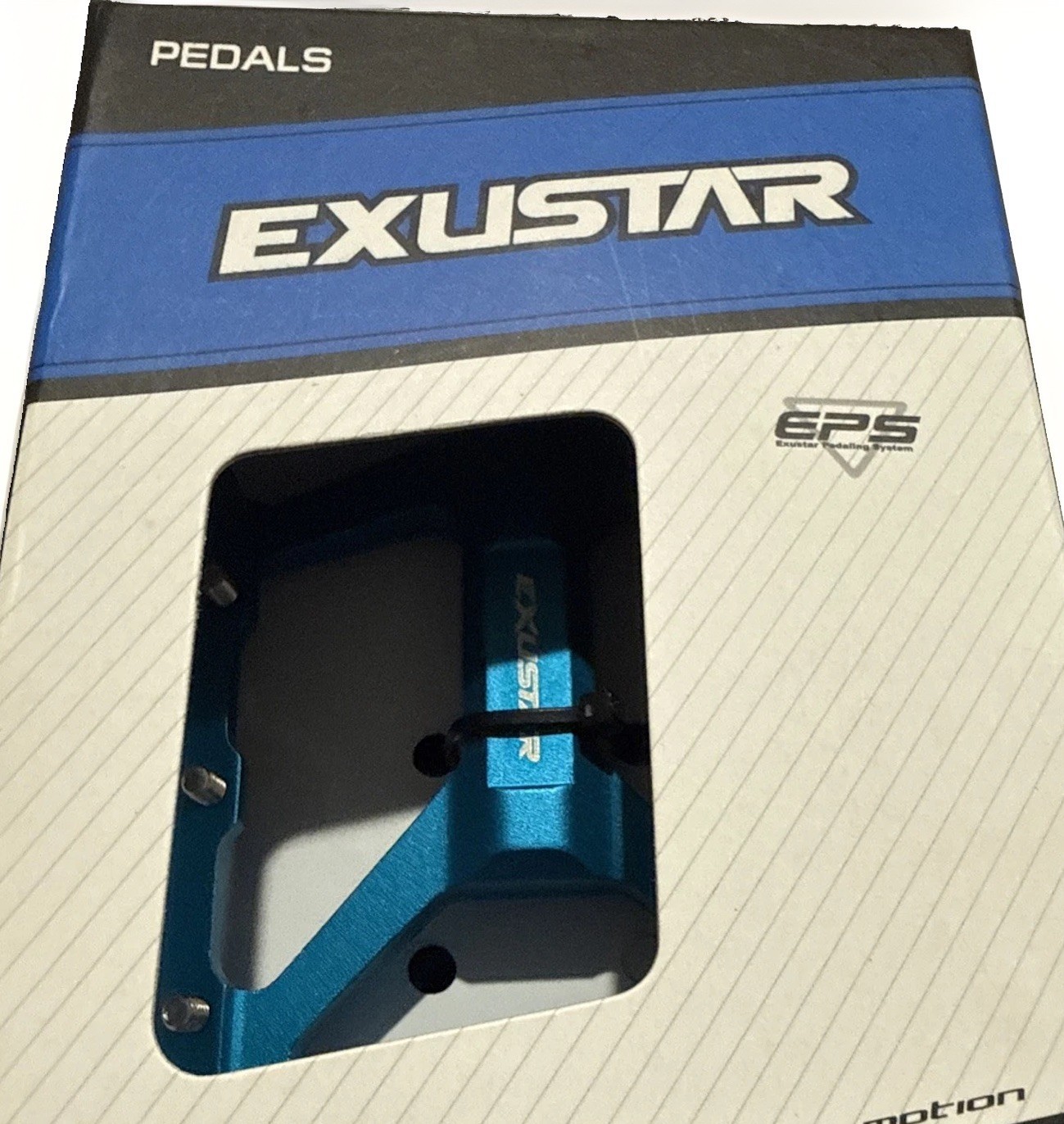 Exustar Pedals EPB557BL Turquoise Blue Aluminum 14oz/pr NIB NICE!