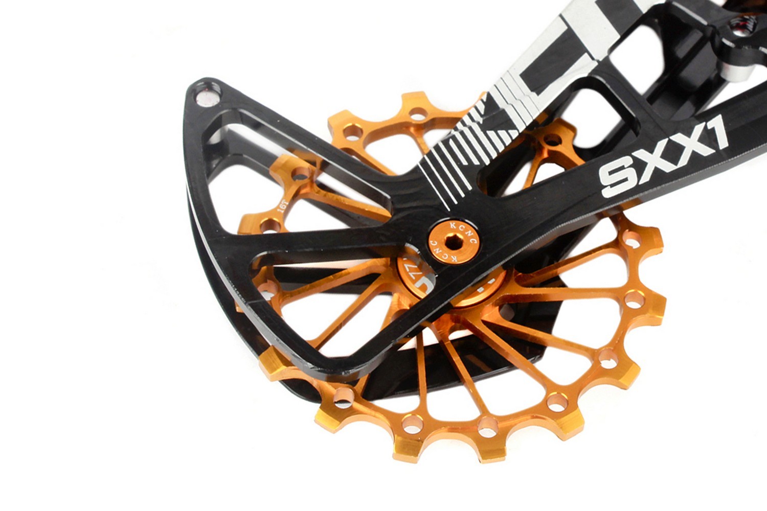 KCNC SXX1 MTB Bike Oversized Pulley Wheel Cage For SRAM Eagle XX1 Gold