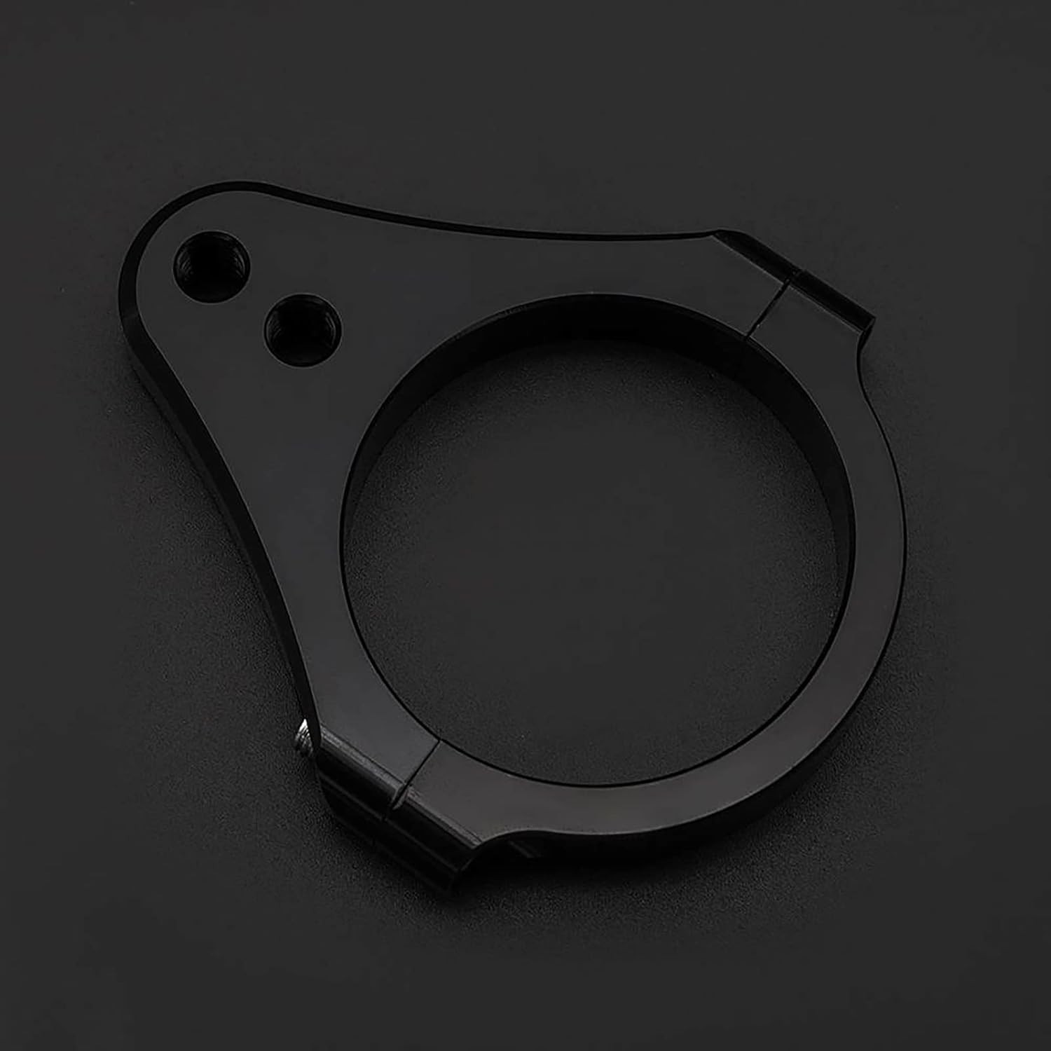 30mm CNC Aluminum Motorcycle Fork Tube Bracket Steering Damper Mount Clamp