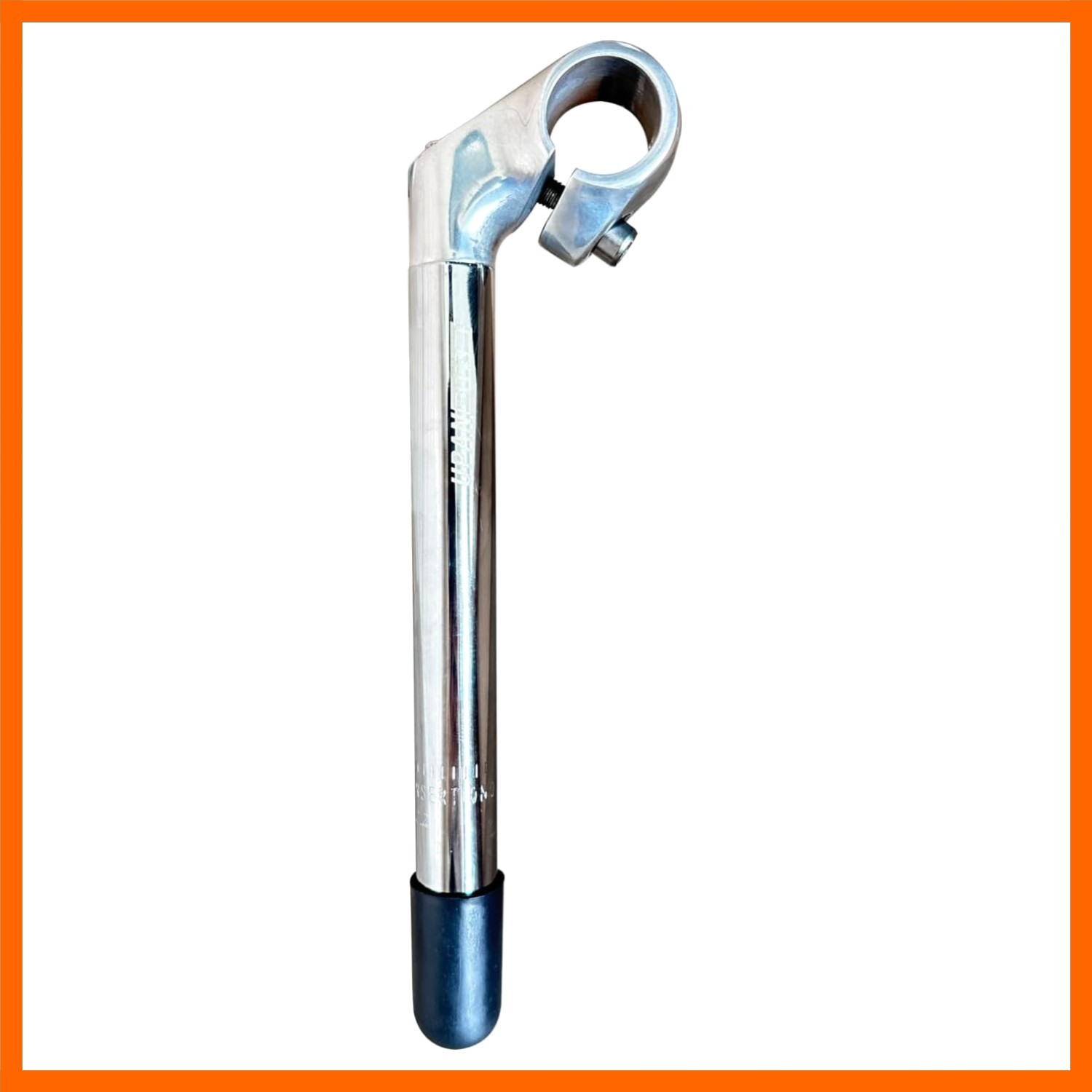 Bike Stem 22.2mm*25.4mm Aluminum Alloy Gooseneck Shape 40mm/80mm Stem