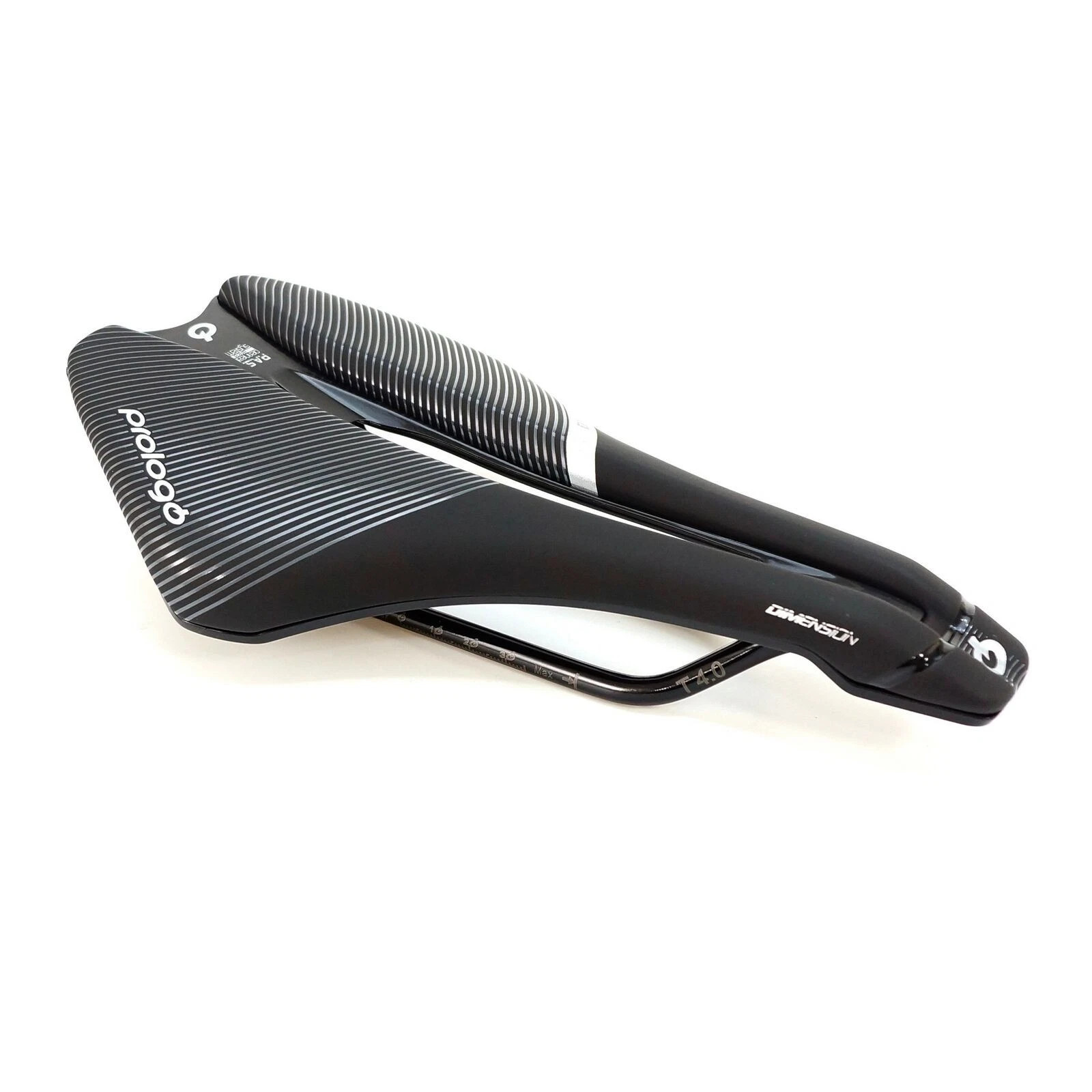Prologo Dimension 143 STN/T4.0/Tirox Rail Road Bike Triathlon Seat Saddle Black