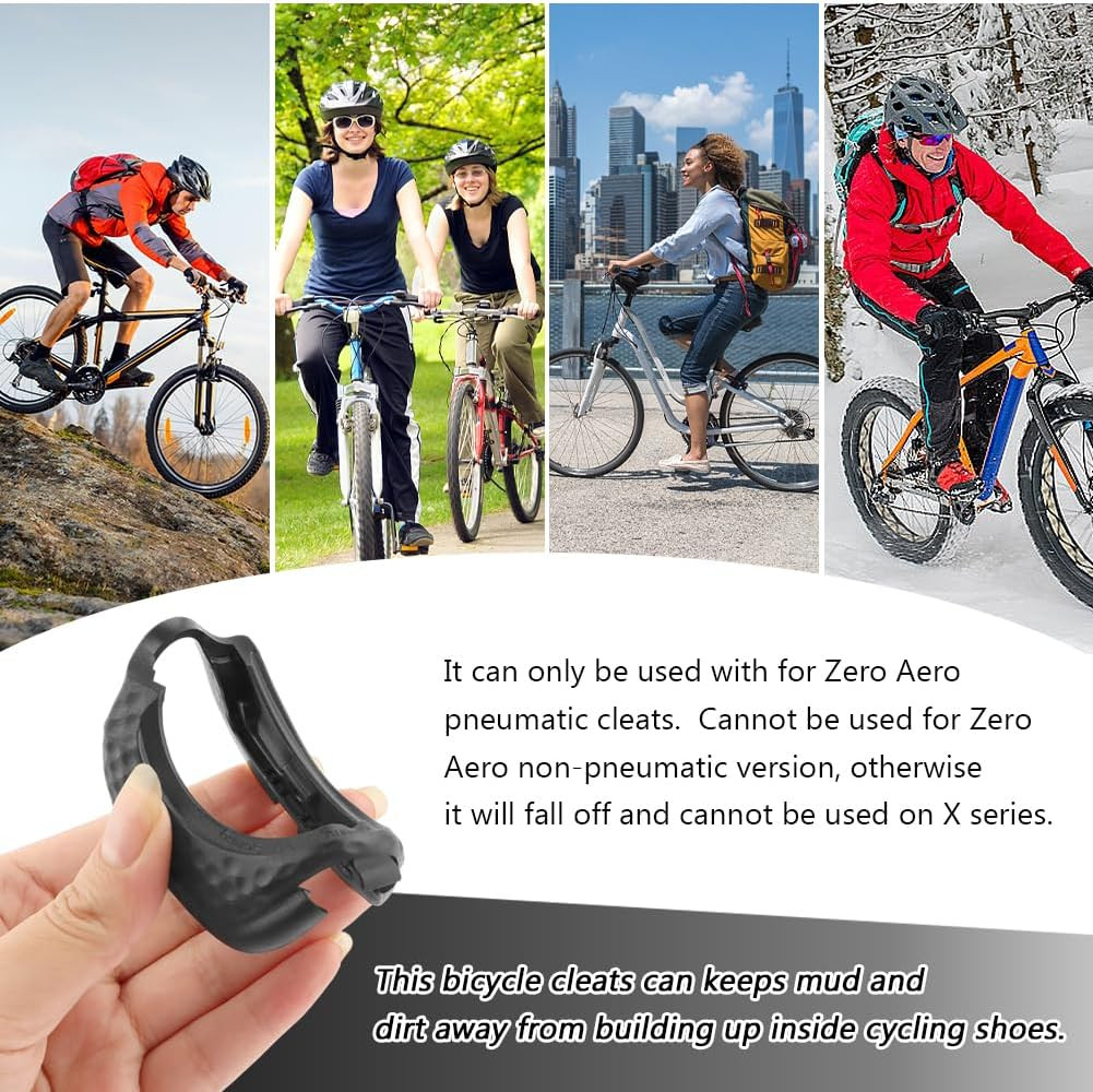 Bike Cleats Bicycle Pedal Cover, 1 Pair Cleat Cover Quick Release Pedal Clip, Cy