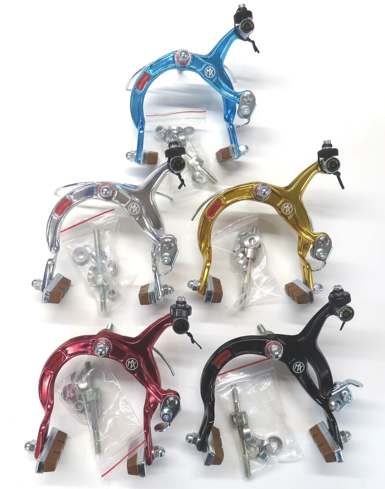 Dia-Compe BMX Old School Re-issue MX 1000 Brake Caliper Red Gold Blue or Silver