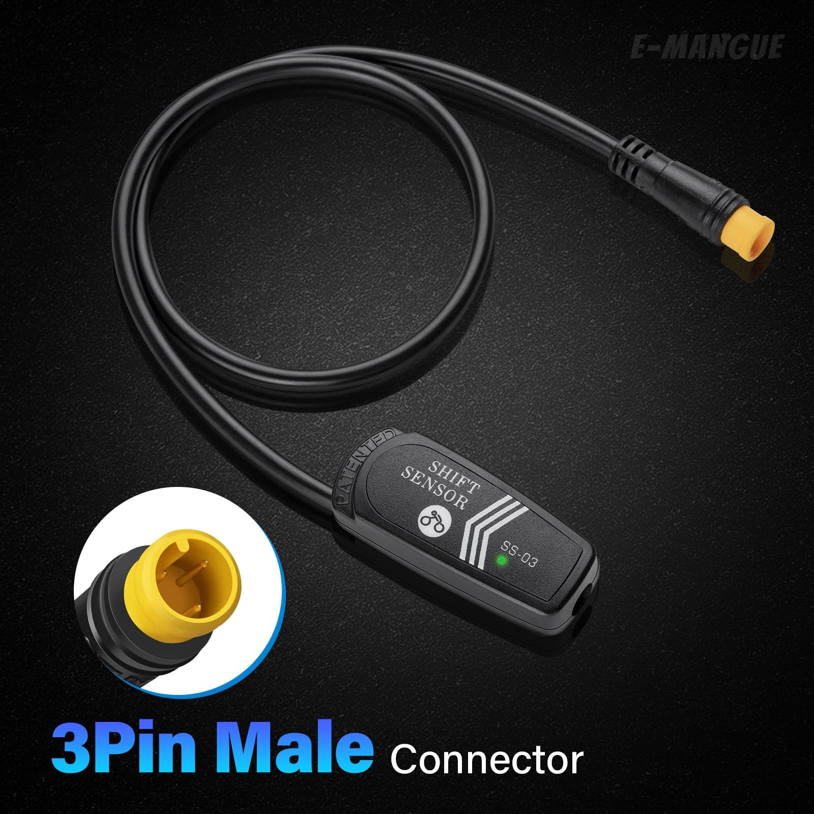 Ebike Gear Shift Speed Sensor 3 Pin For BAFANG BBS01B/BBS02B/BBSHD Drive