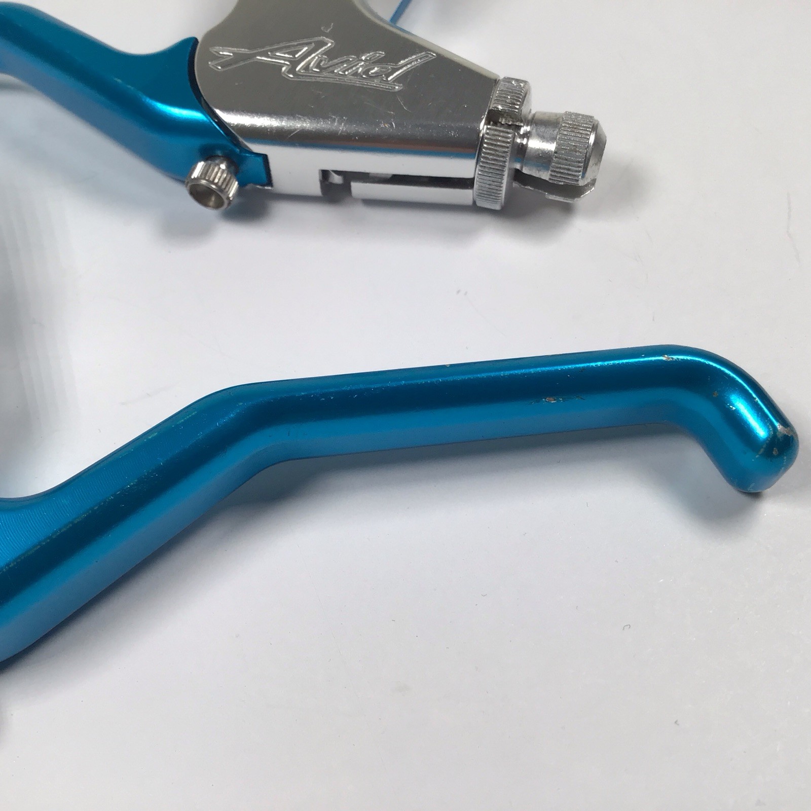 Avid Speed Dial Ultimate Cantilever Brake Lever Set Turquoise Blue Vintage MTB