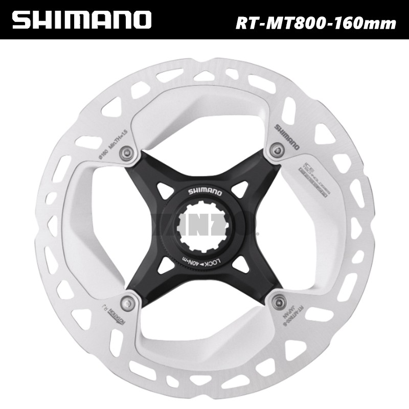 Shimano Deore XT RT-MT800-S 160mm Center lock Brake Rotor – Includes Lockring
