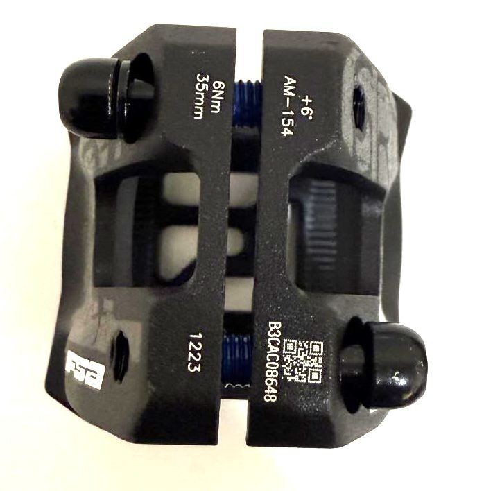 FSA Full Speed Ahead GRID Threadless Stem 35mm +/-6 Deg 35mm Clamp 1 1/8″ New