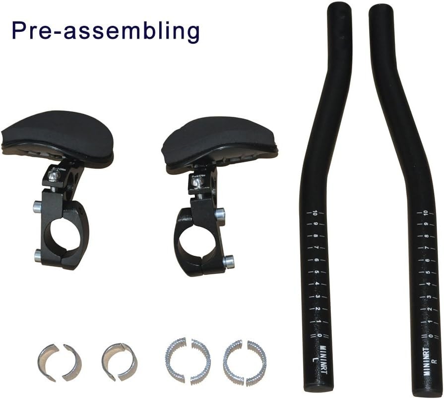 Bike Rest Handlebar TT Bar 31.8mm Cycling Triathlon Aero Bar for Road Bike or Mo
