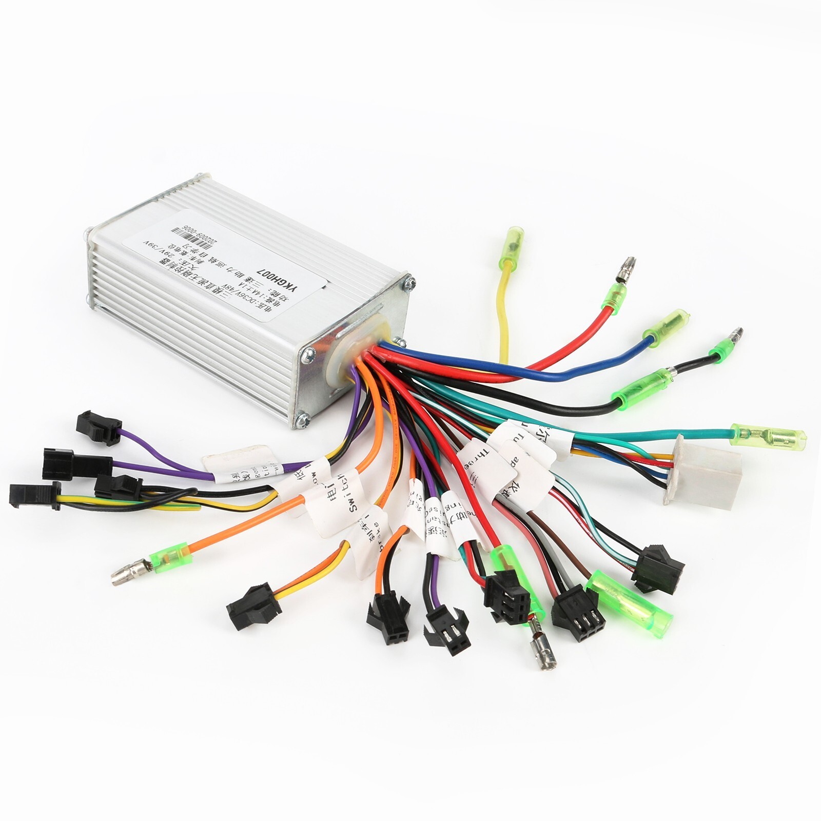 Full 36V/48V Universal Brushless Motor Controller Thumb Throttle Brake Kit Ebike