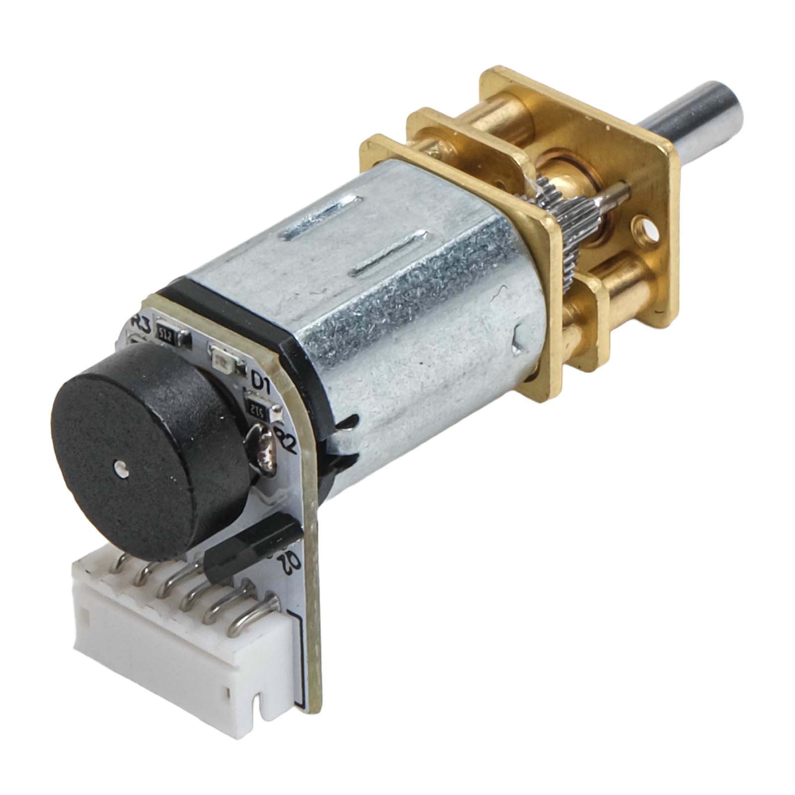 Sleek Design DC 6V Gear Motor with Encoder for Compatible with Small