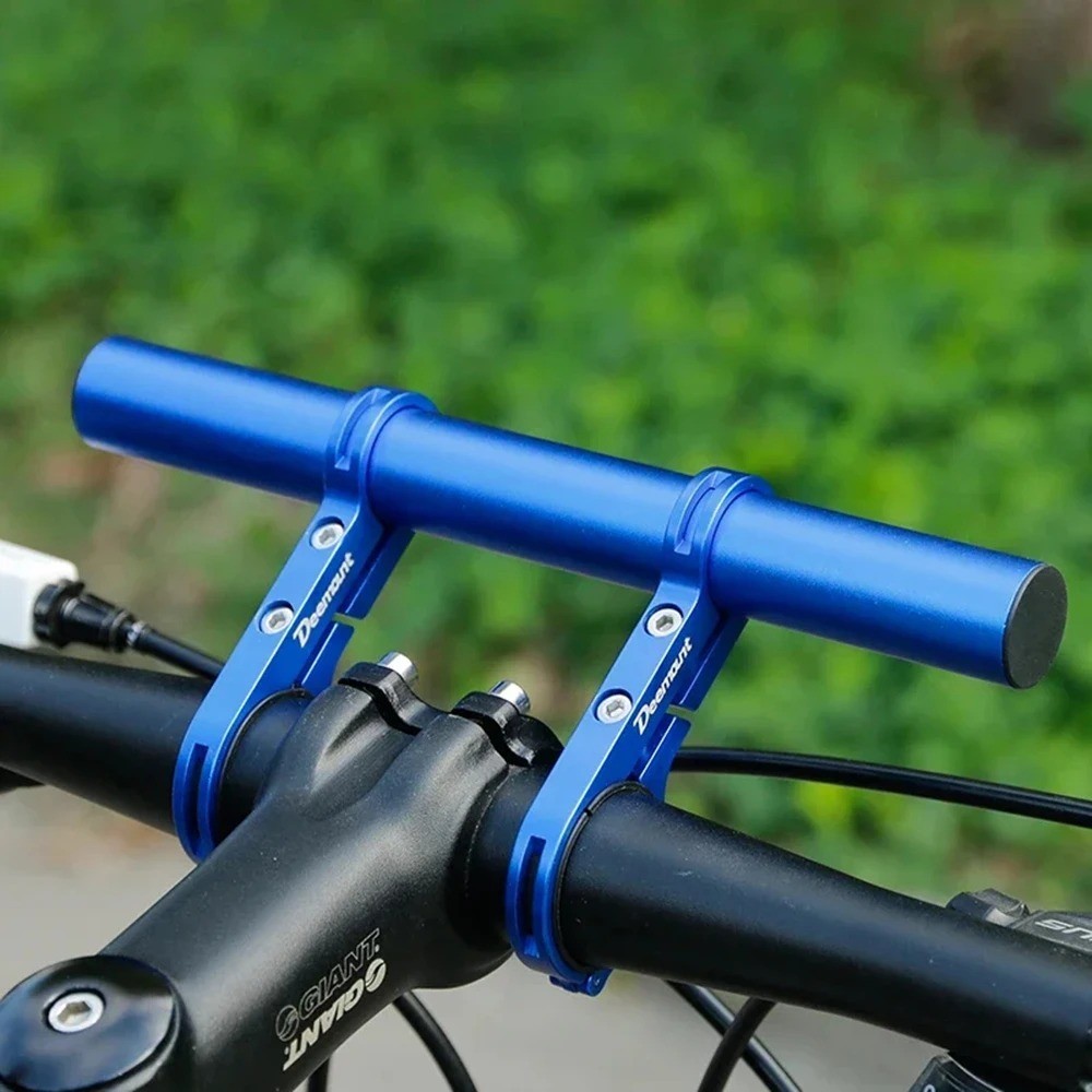 Bicycle Handlebar Extender Bracket MTB Bike Headlight GPS Phone Mount Bar