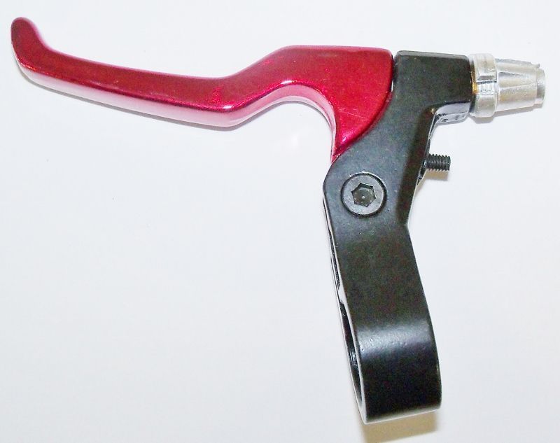 RED/BLACK CUSTOM LOW RIDER BICYCLE BRAKE LEVER BIKE PARTS 120