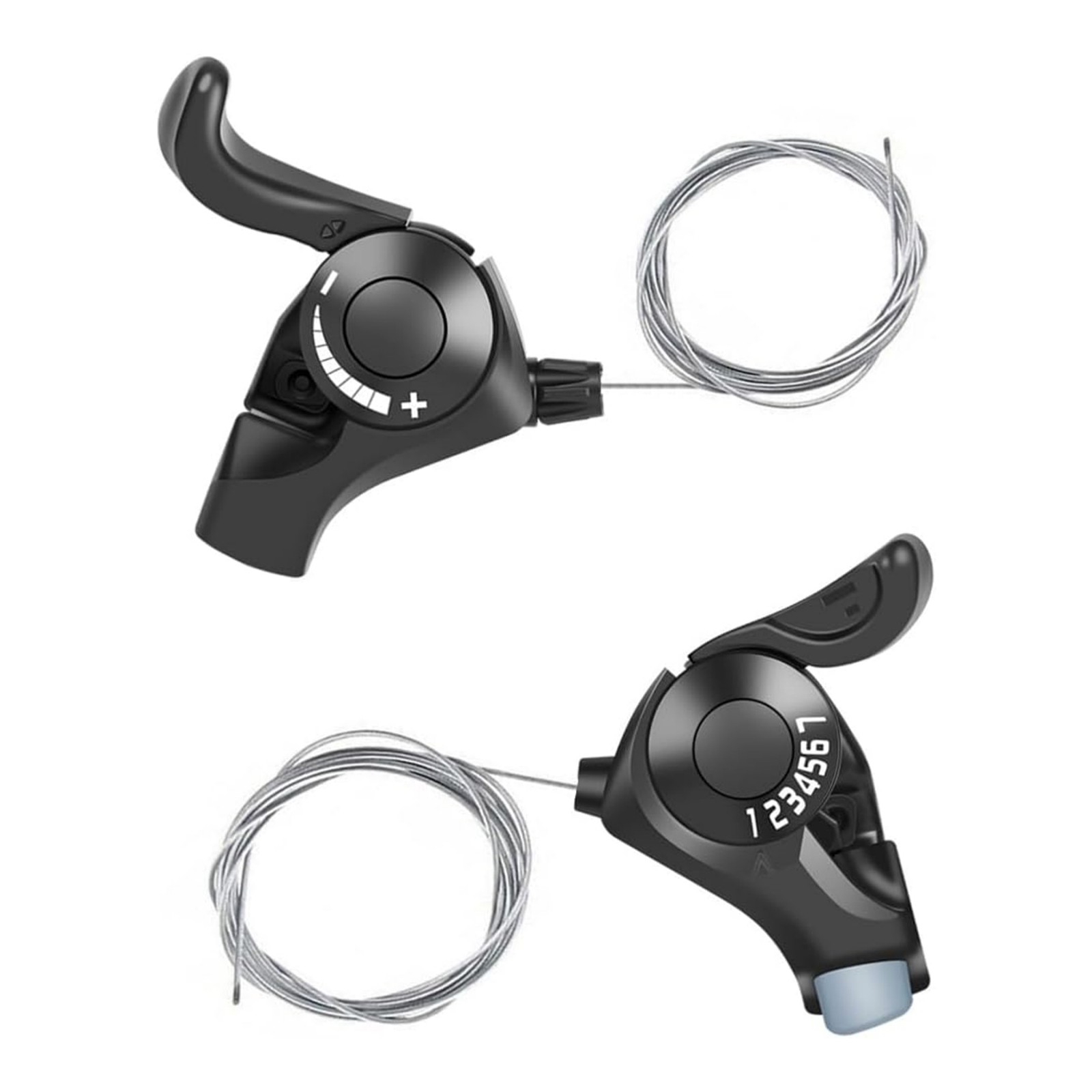 3×7 21-Speed Shifters w/Durable Construction Aluminum Steel & Premium Plastic