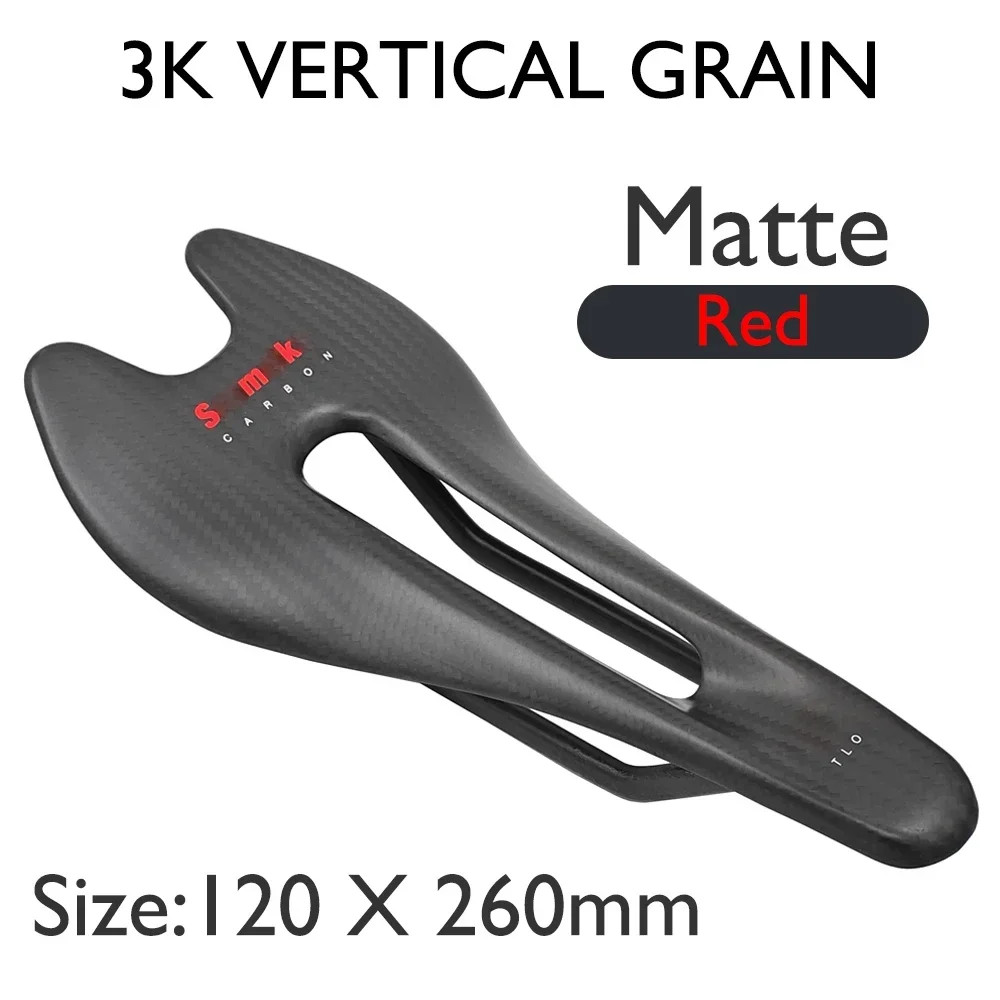 Painted Carbon Side / Gravel Saddle Ultra Lightweight Compatible with 7×8,7x9mm