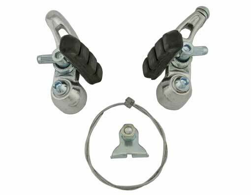 NEW! GENUINE ALLOY BICYCLE CANTILEVER BRAKE IN CHROME.