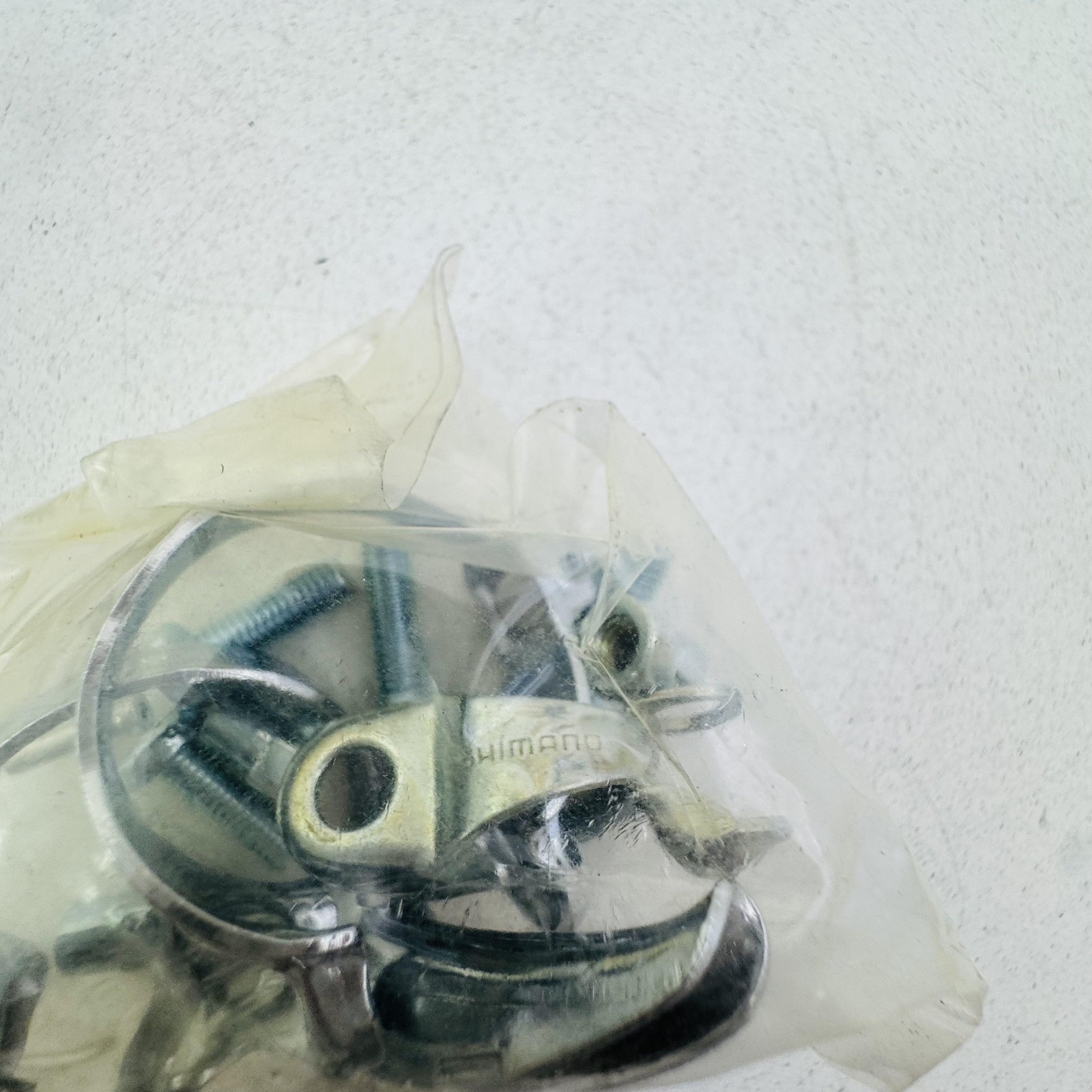 Vintage Shimano Right Shifter Clamp-On Internal Cruiser Cable Silver Bike NOS A1
