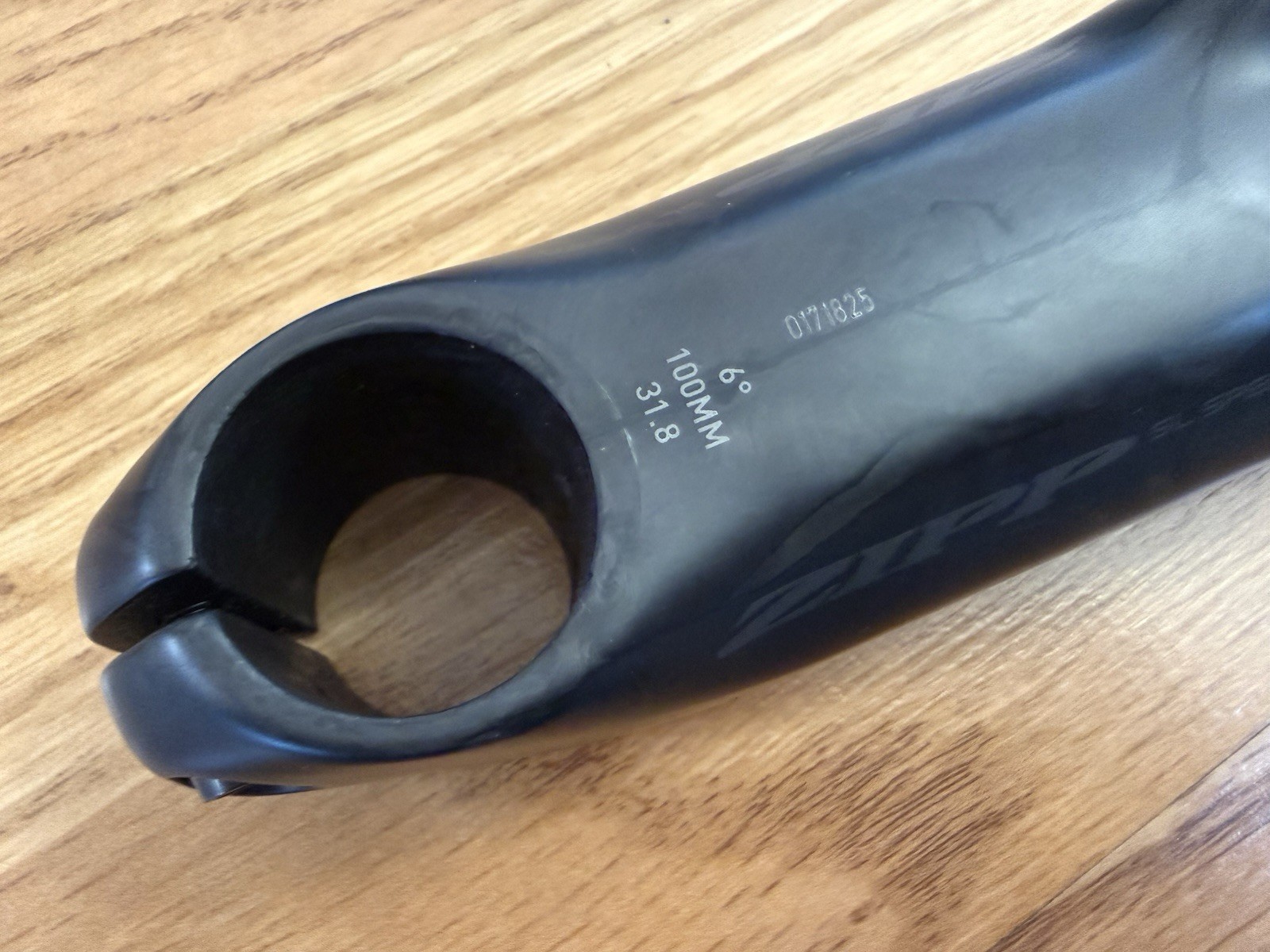 Zipp Sl Speed Carbon Stem 100mm 31.8 Clamp +/-6, Matt Black B2 Carbon