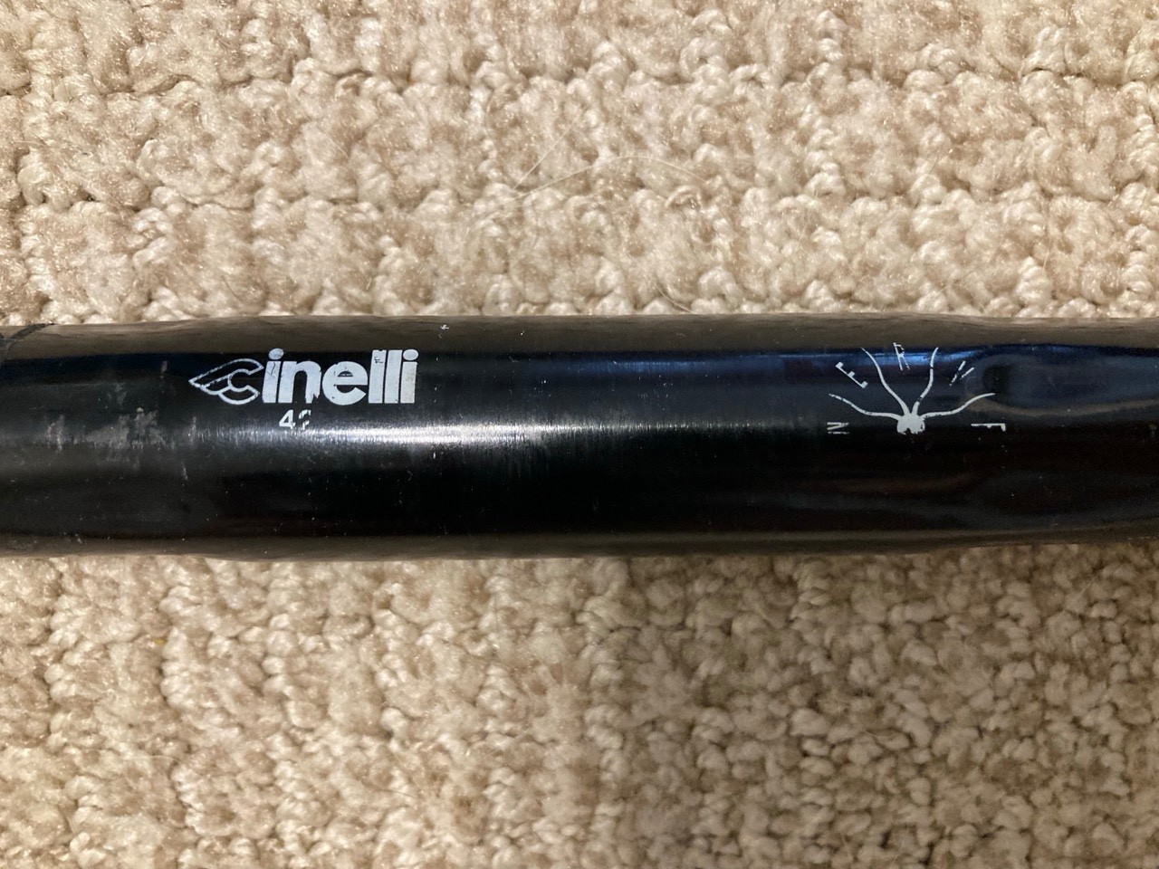 Cinelli Nerve 42cm Ergo Dropbar Handlebar 26mm Clamp