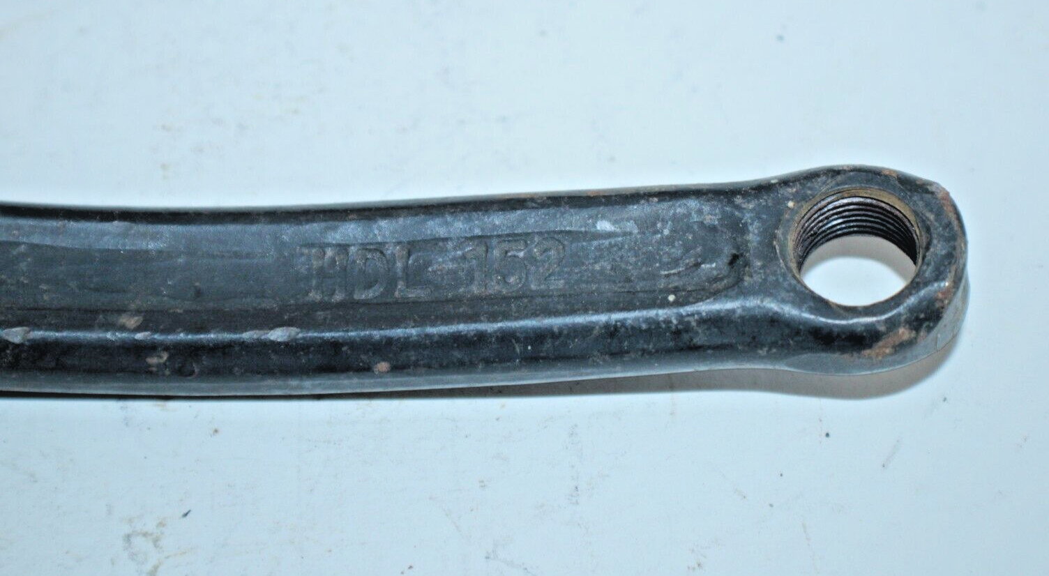 Vintage Crank Arm 165mm Left Non-Drive Touring Road Steel Silver Fast US Shipper