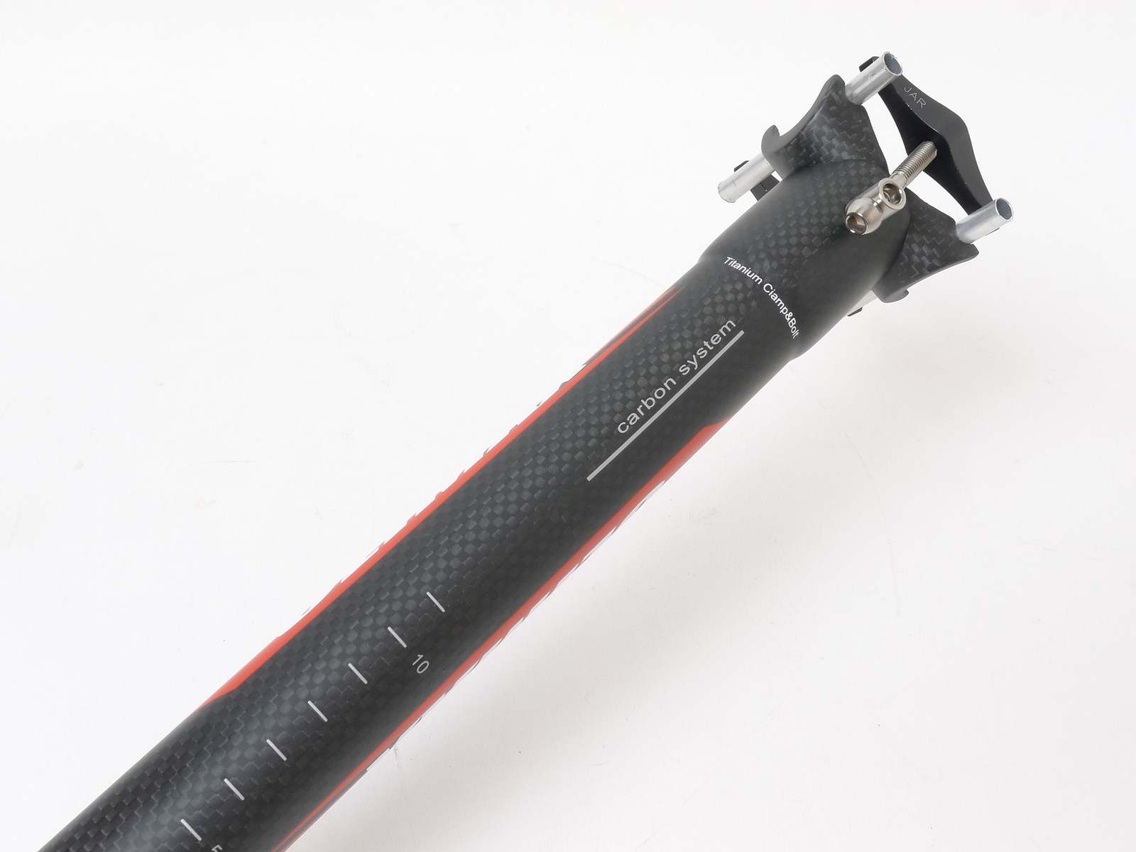 140g,31.6x350mm Climax SP02C 3K MATT carbon Seatpost Ti bolt Road MTB bike Black