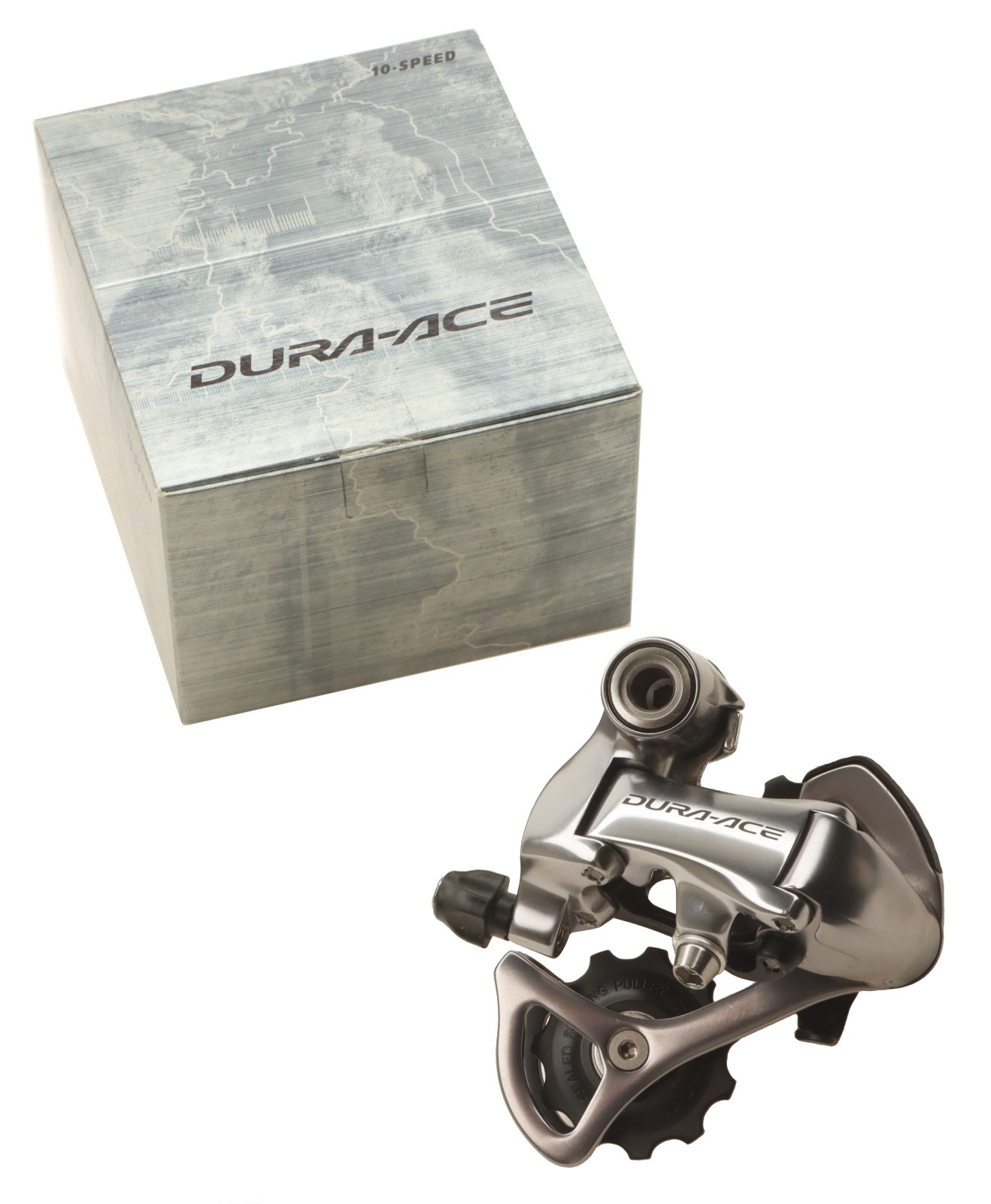 Shimano Dura-Ace RD-7800 SS Rear Derailleur 10s Short Cage Silver NOS NEW