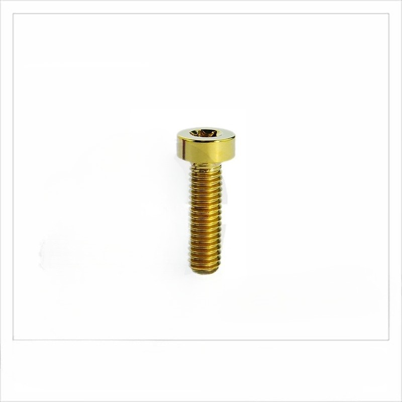 M6x20/24/30mm Titanium Thin Torx Socket Head Cap Bolt Bicycle Bike Screw Tuning