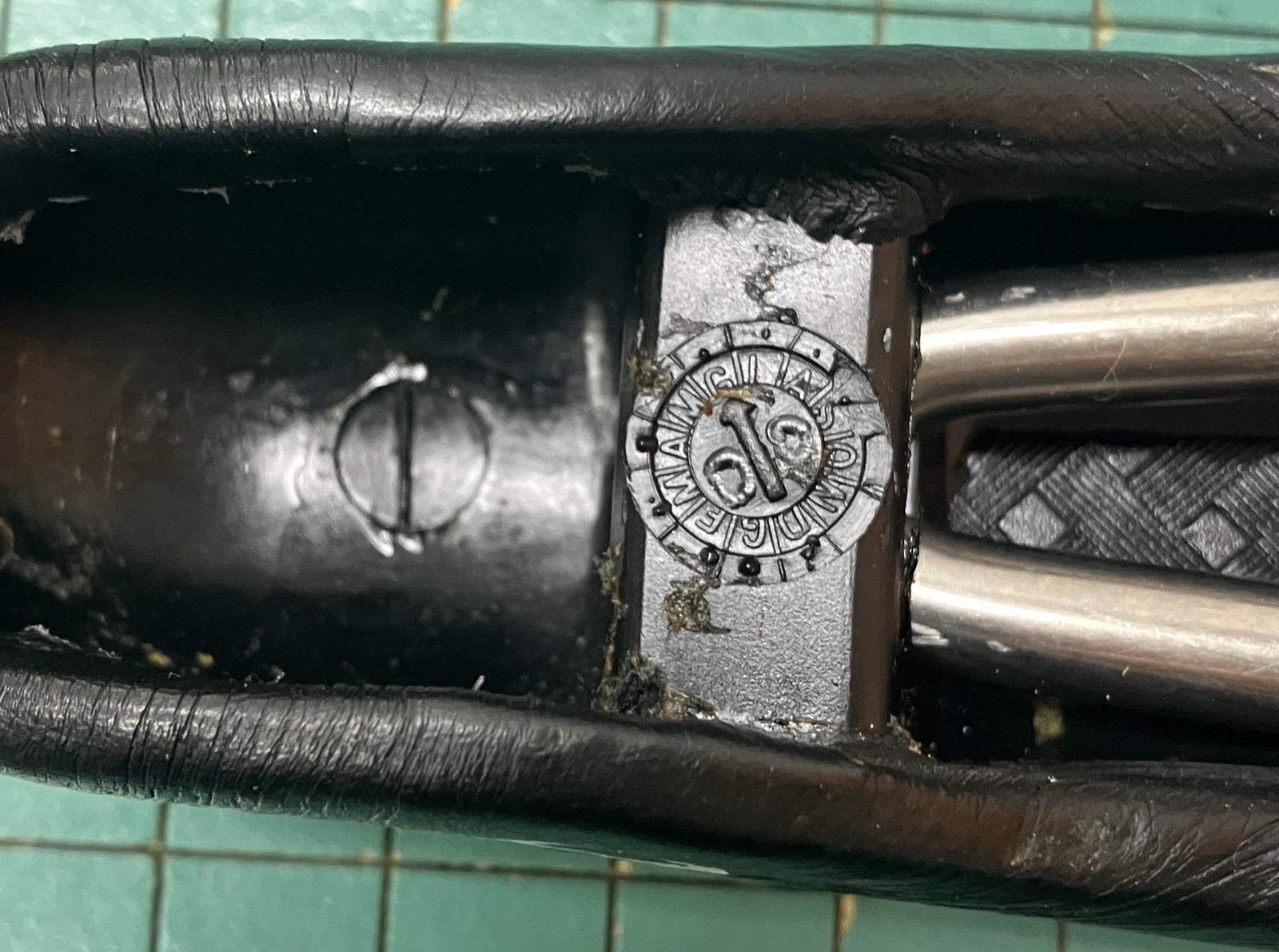 Selle Italia Genuine Gel Titanium Rails= Vintage Selle Italia FAST USA Shipping