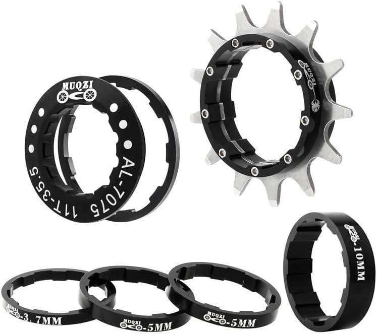 Single Speed Conversion Kit 13T Cassette Spacer Set Bike Parts