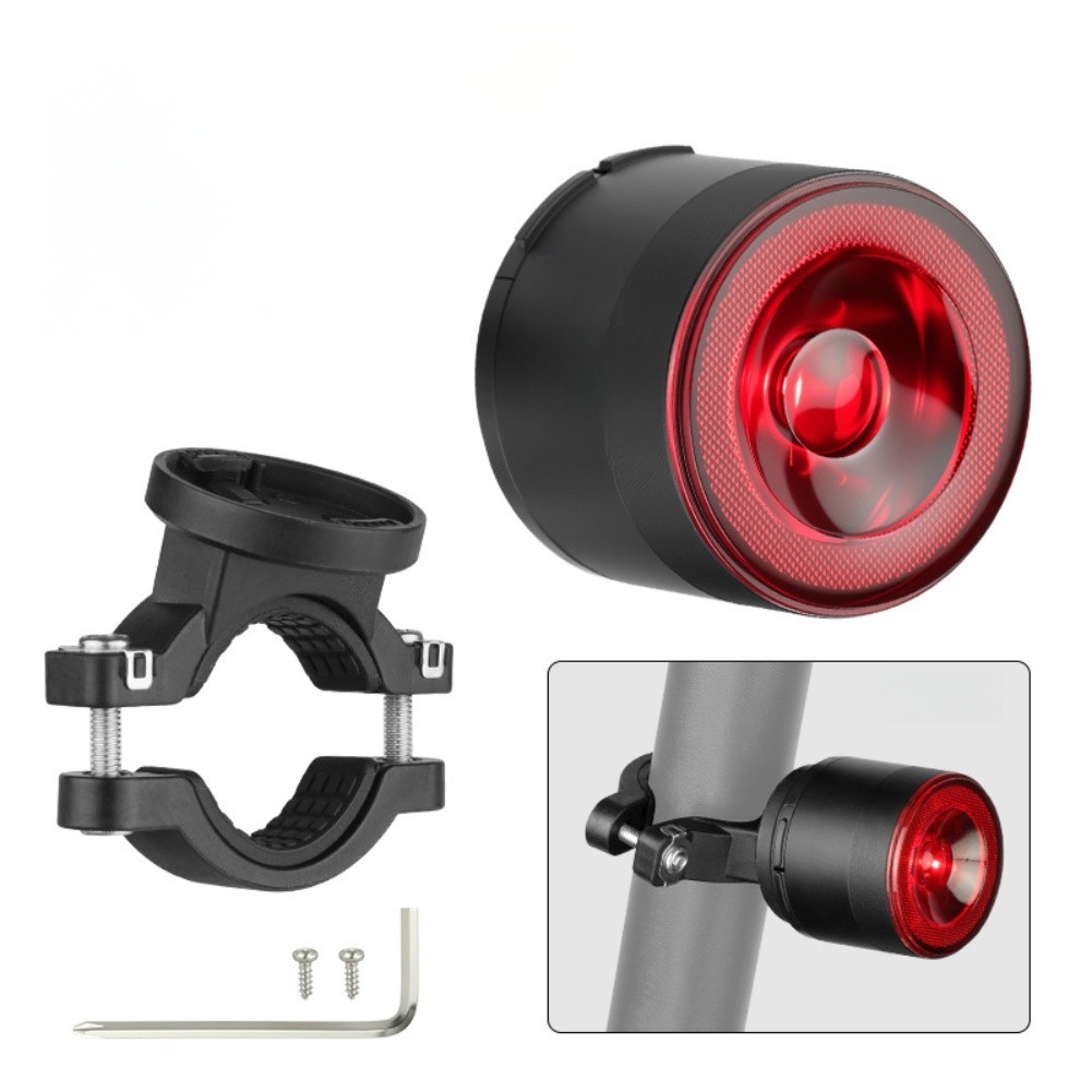 4 Mode Smart Bike Taillight Brake Sensor USB C Rechargeable IP66 Waterproof