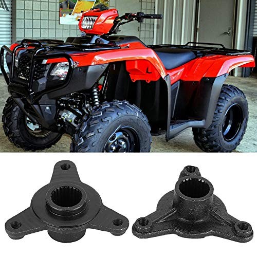 Duokon ATV 3 Lug Axle Hub, 78mm 23T Spline 3 Stud Rear Wheel Axle Hub Fit for